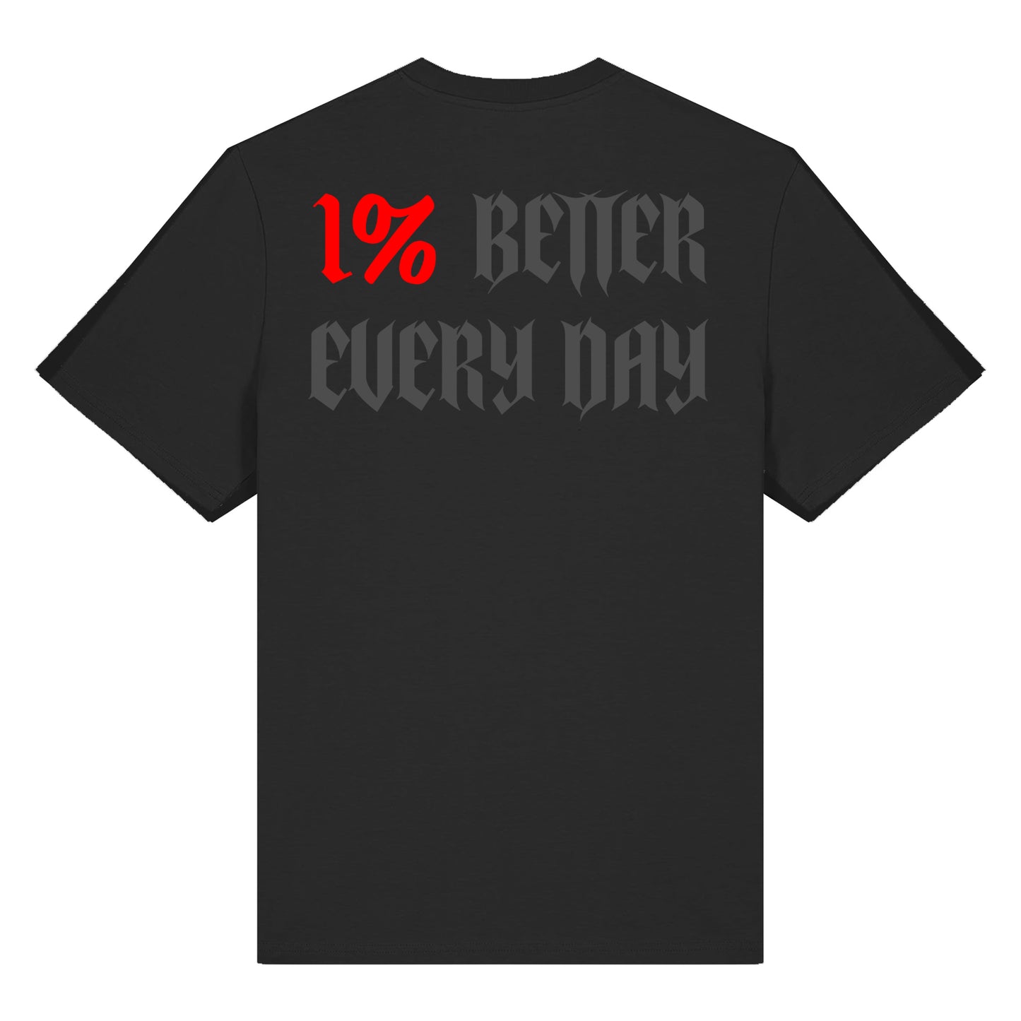1% BETTER T-SHIRT - BLACK/BLACK