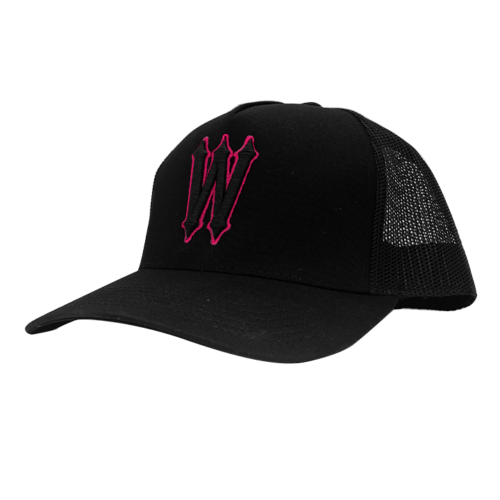 WVE CAP BLACK PINK