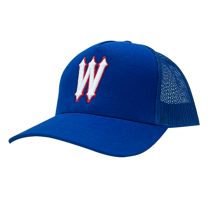 WVE CAP BLUE RED
