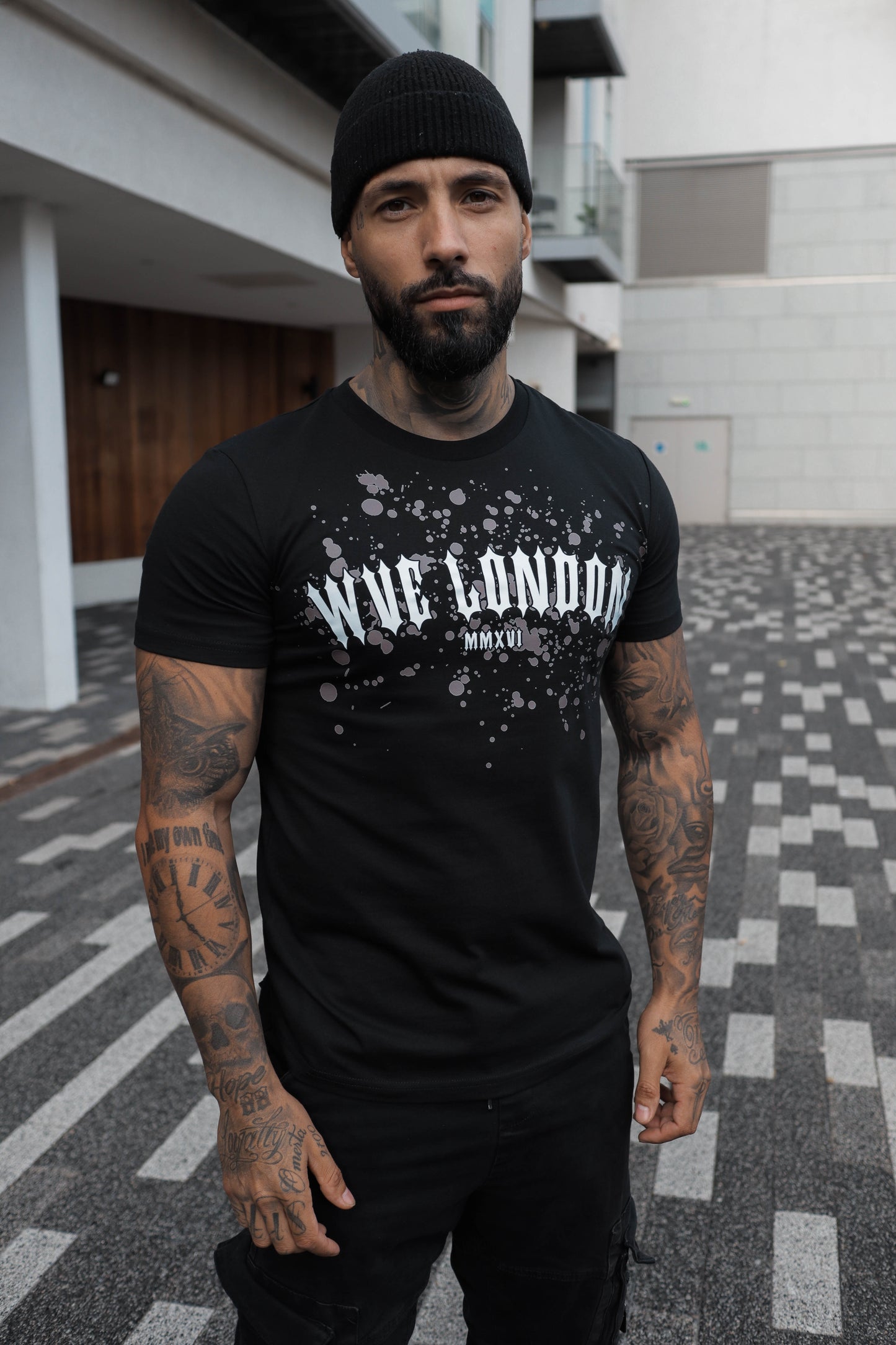 WVE Splash T-Shirt Black/Grey