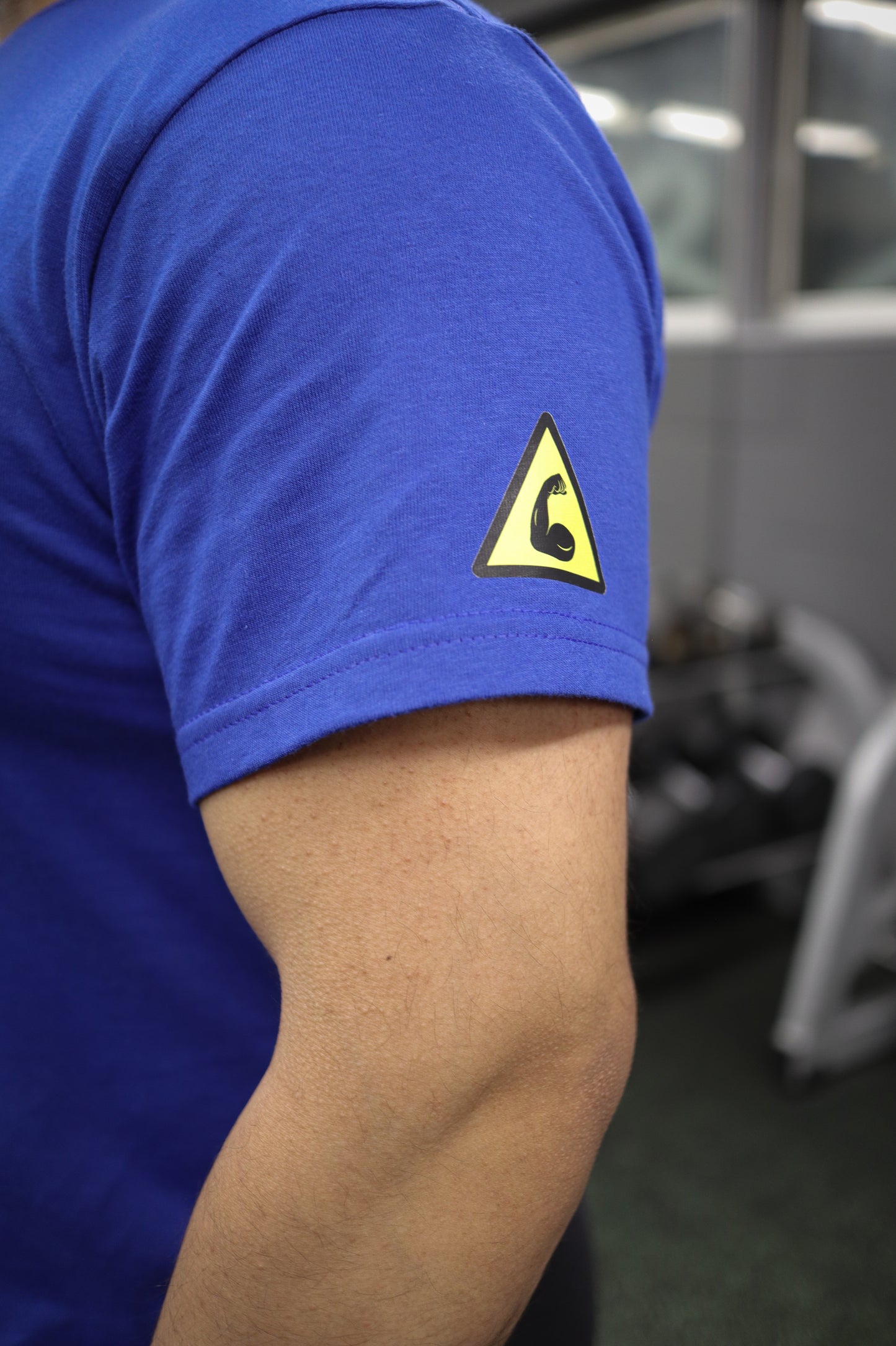 Strength Club T-Shirt Royal Blue/Black