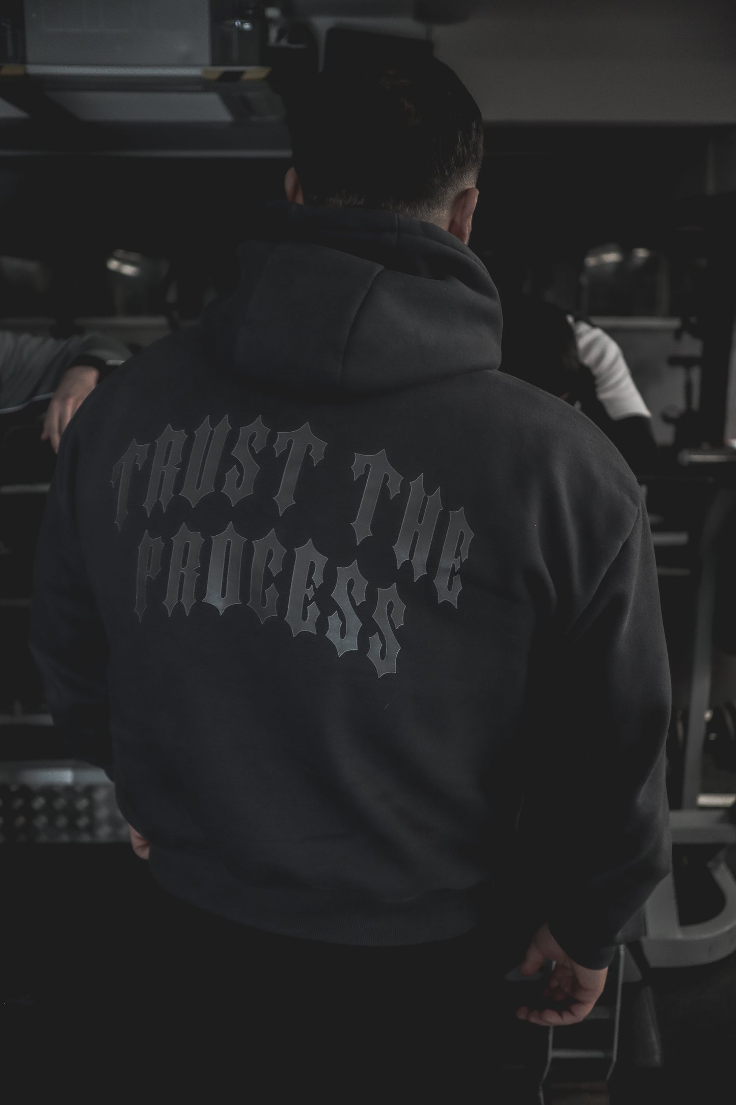 WVE Charcoal Grey Heavy Oversized Hoodie