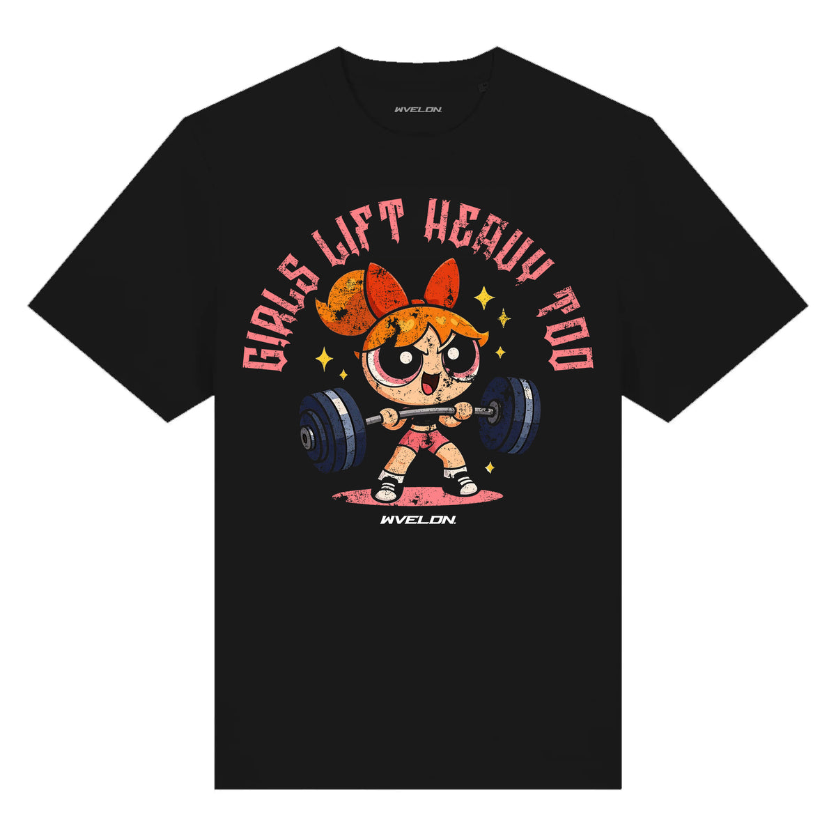 Power Puff Girls Lift Heavy T-Shirt