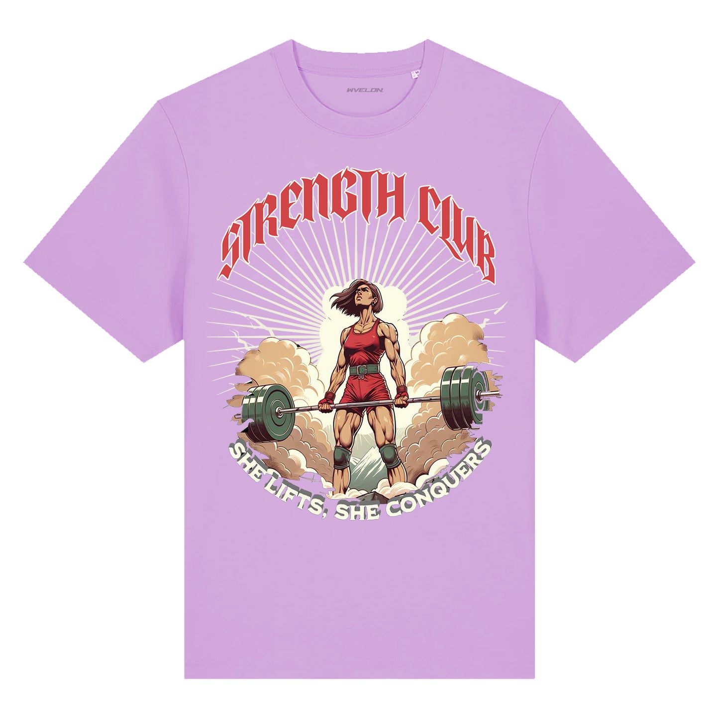 She Lifts She Conquers T-Shirt