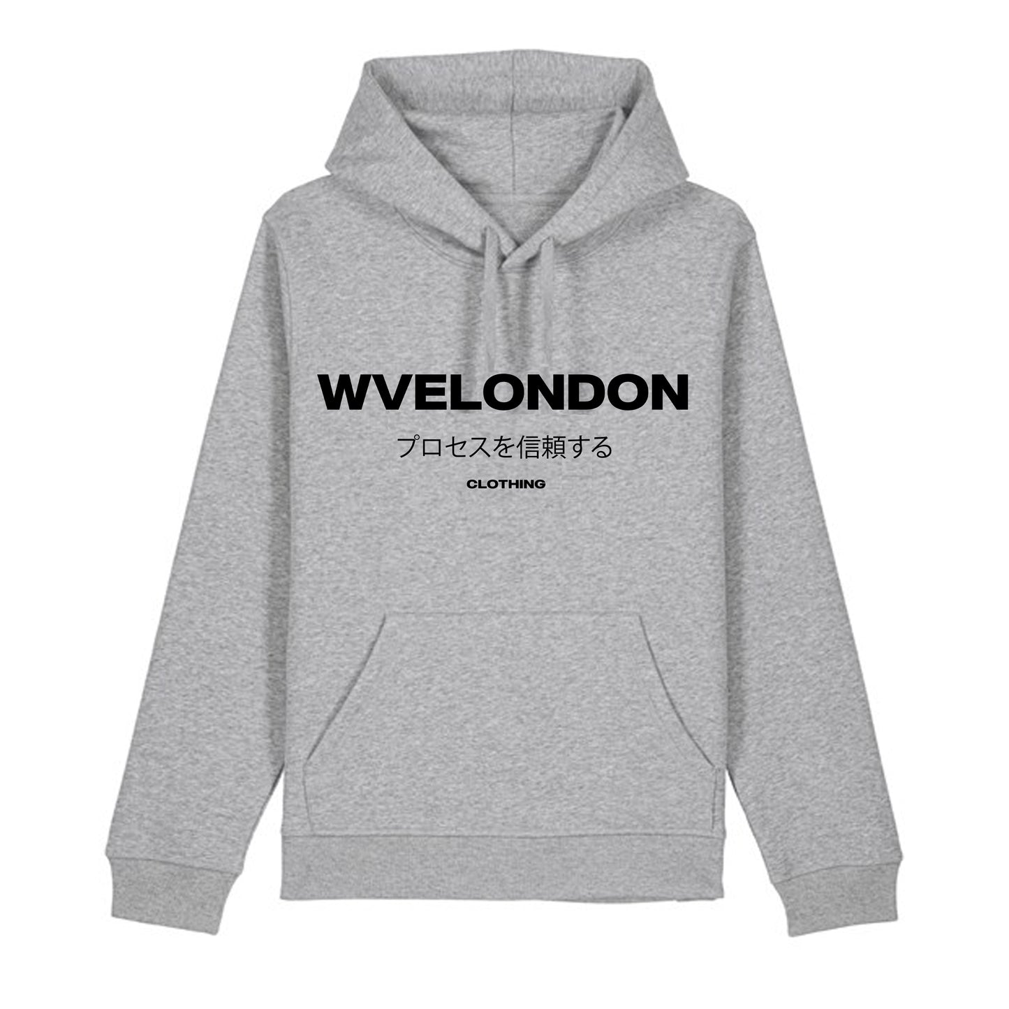 WVE Grey Tokyo Pullover Hoodie