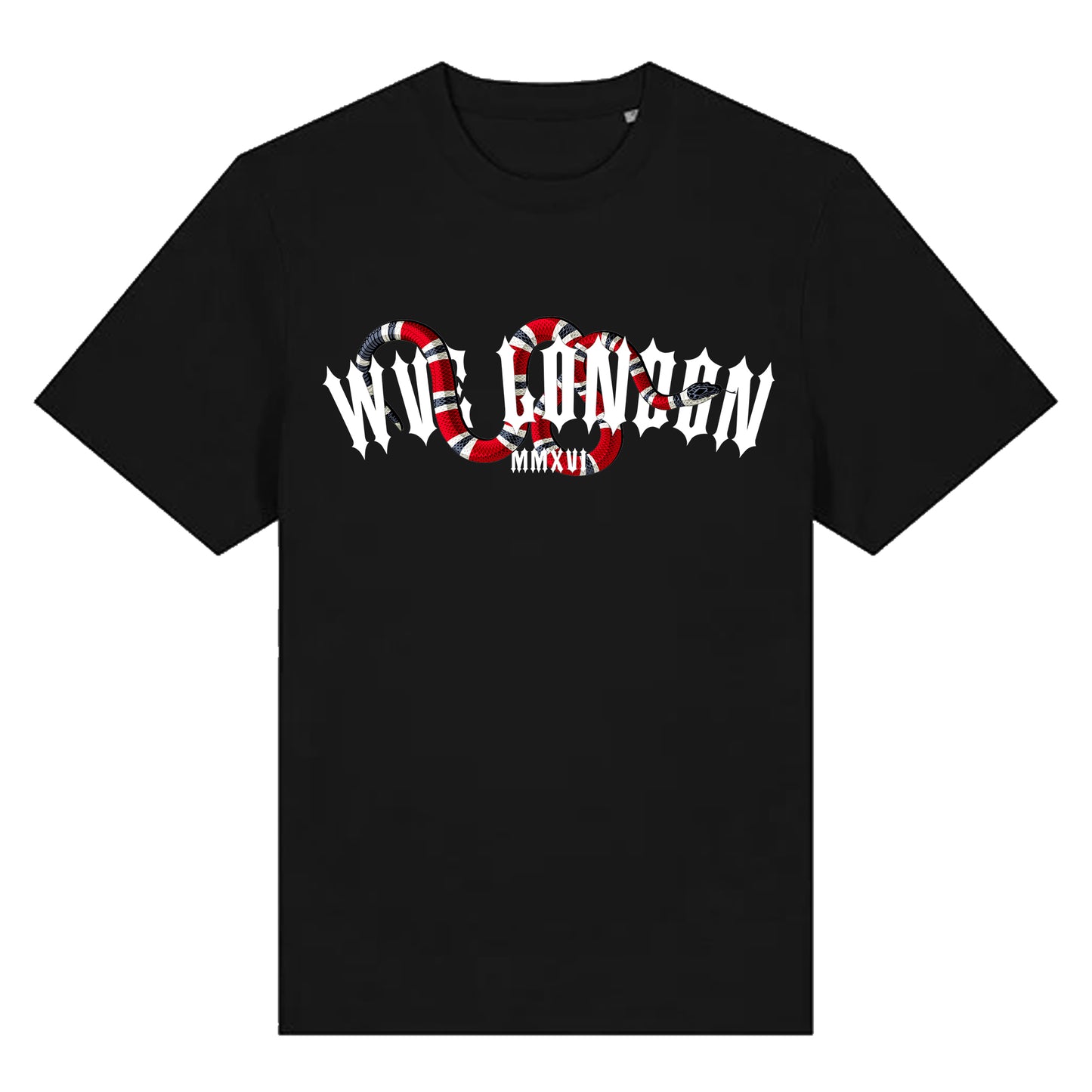 Classic Irongate Snake T-Shirt Black