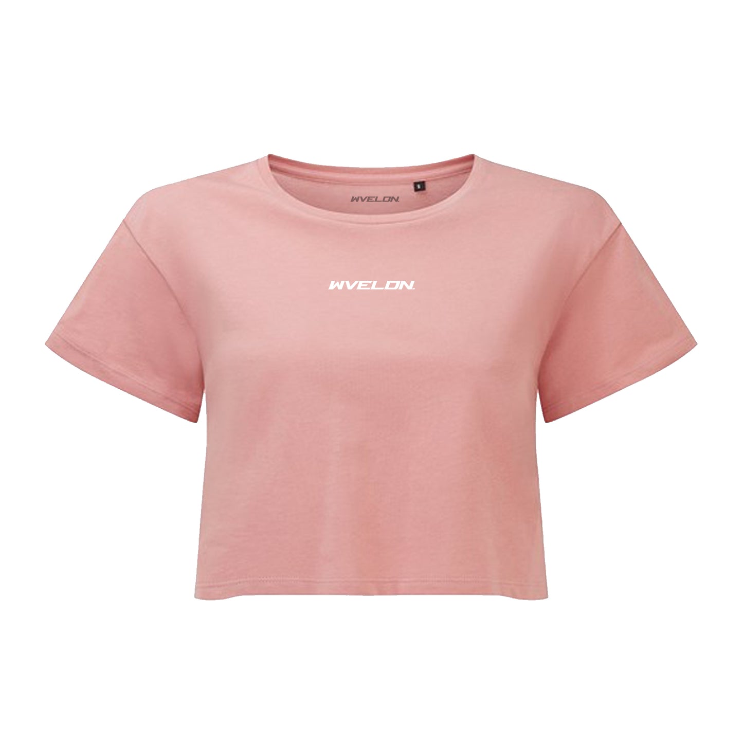 Womens WVE Crop Top Pink