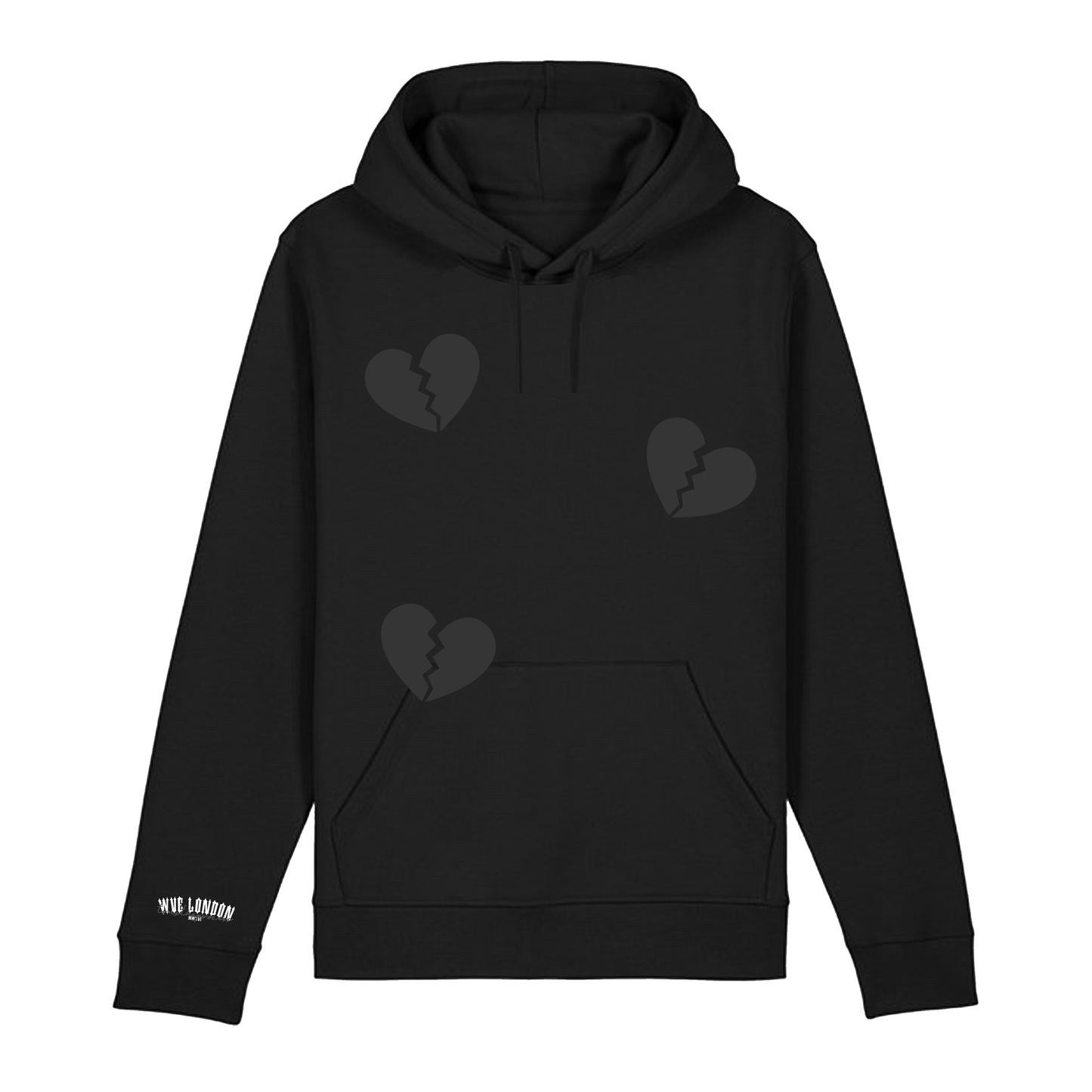 WVE BRKN Heart Pullover Hoodie