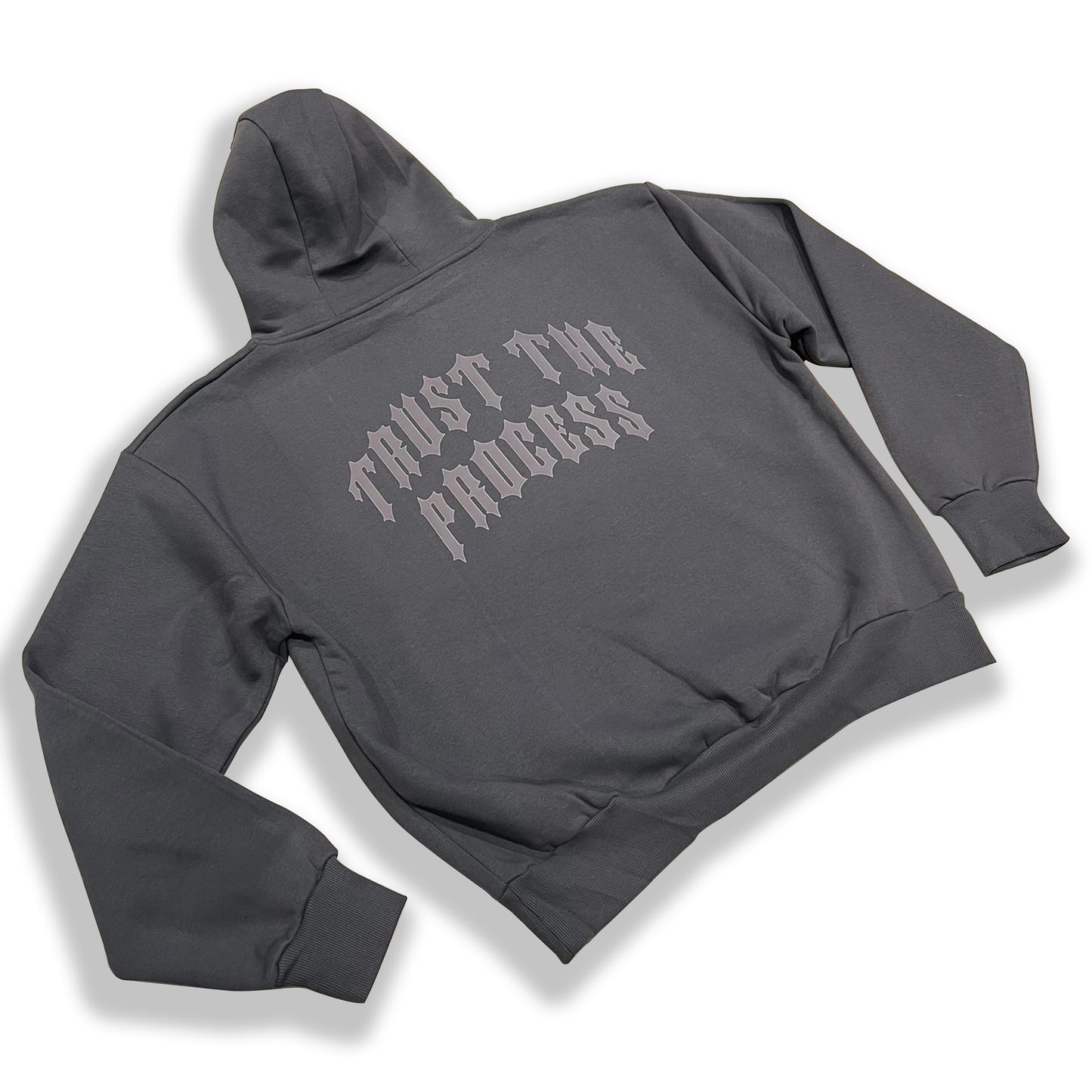WVE Charcoal Grey Heavy Oversized Hoodie