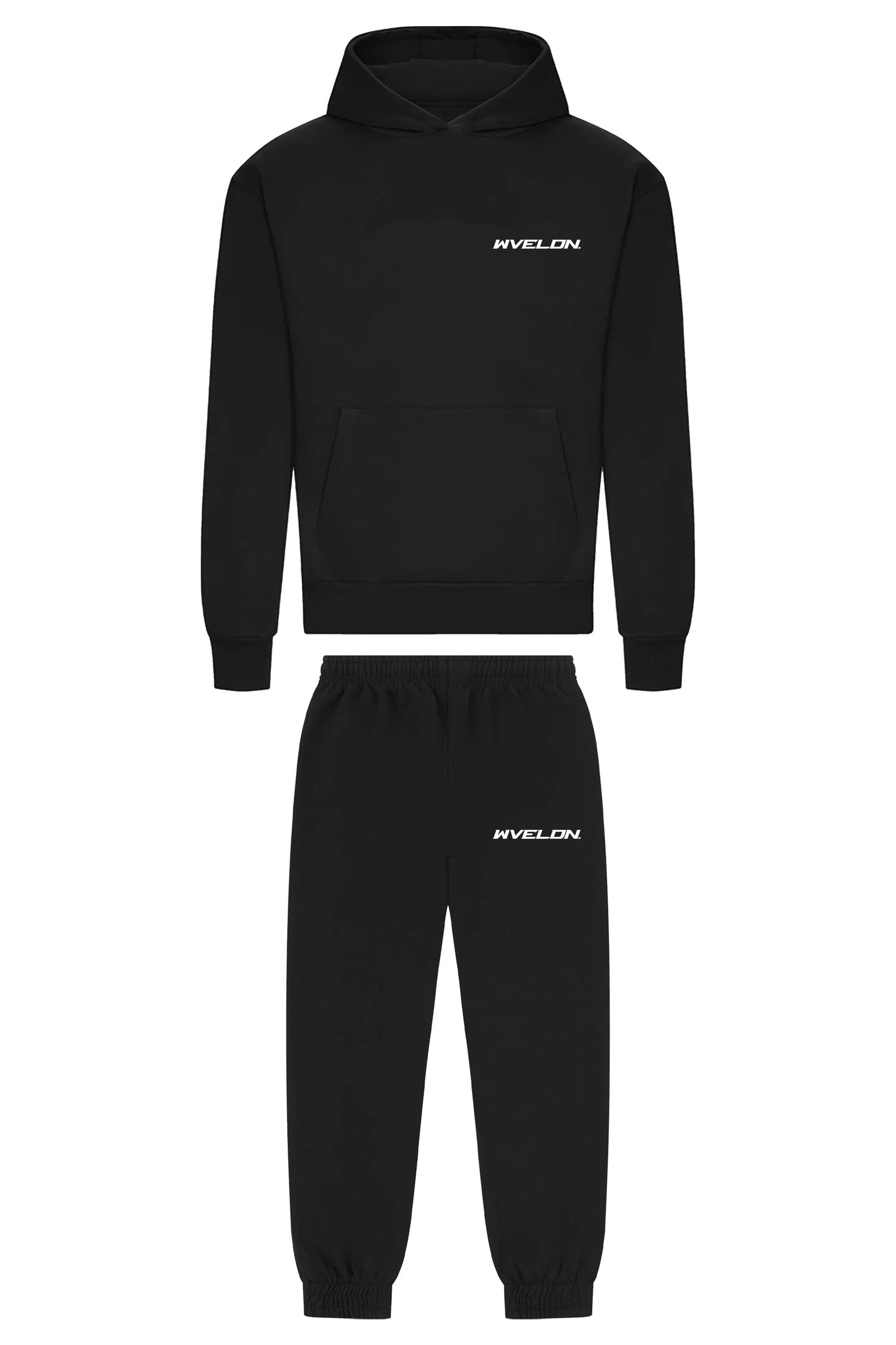 WVE Essentials Tracksuit Black/White