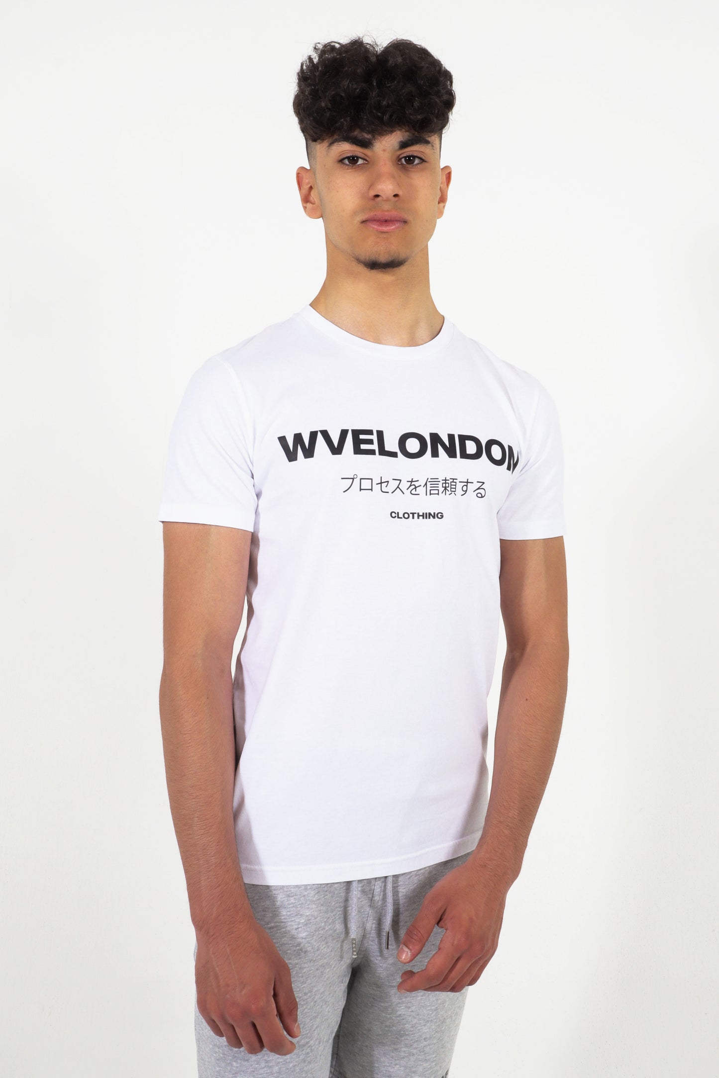 WVE White Japanese Signature T-Shirt