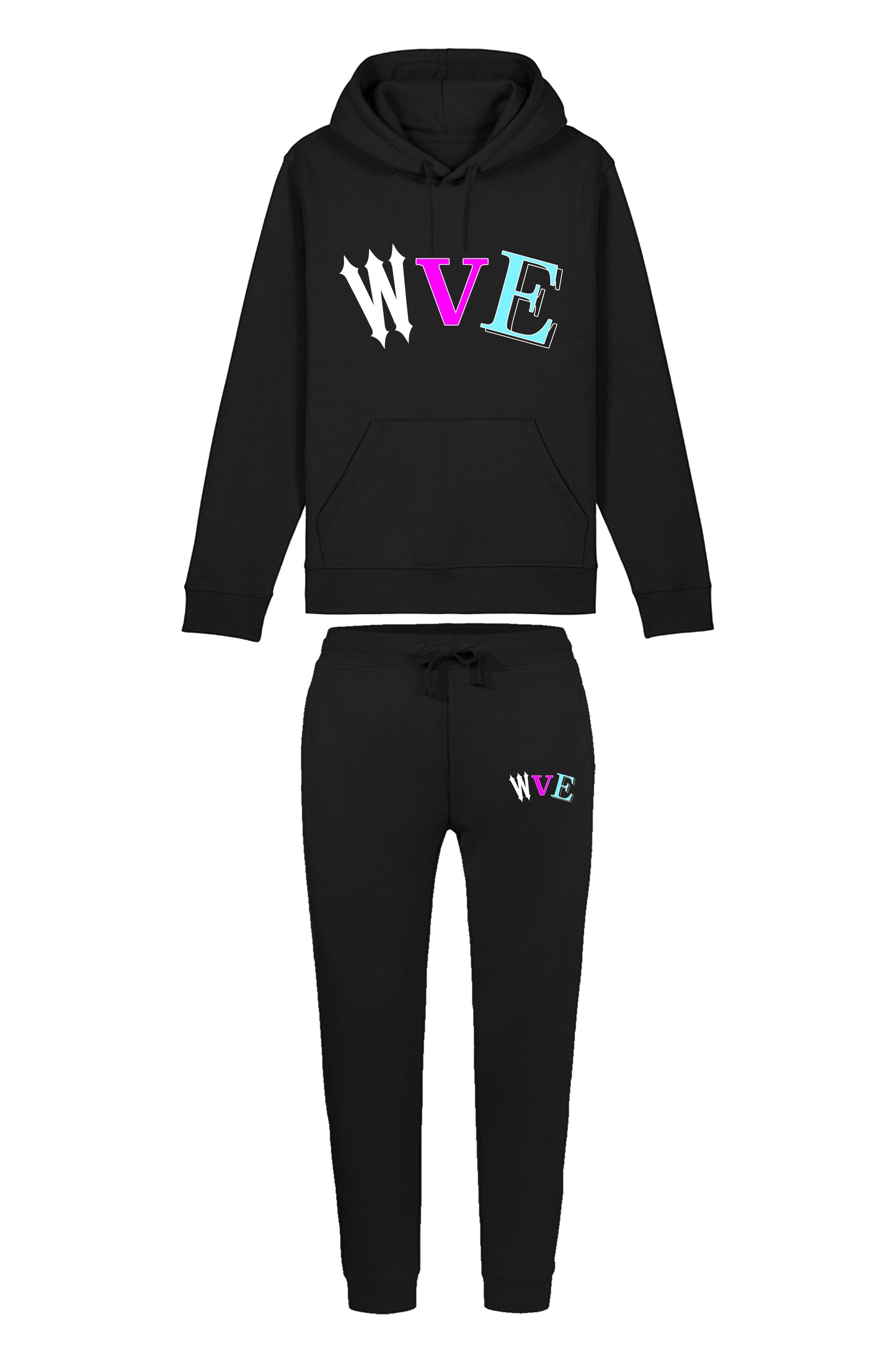 WVE Revolution Edition Black Tracksuit