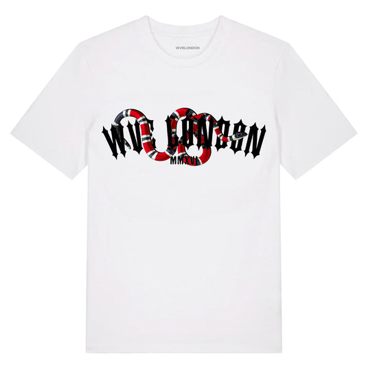 WVE White Snake T-Shirt