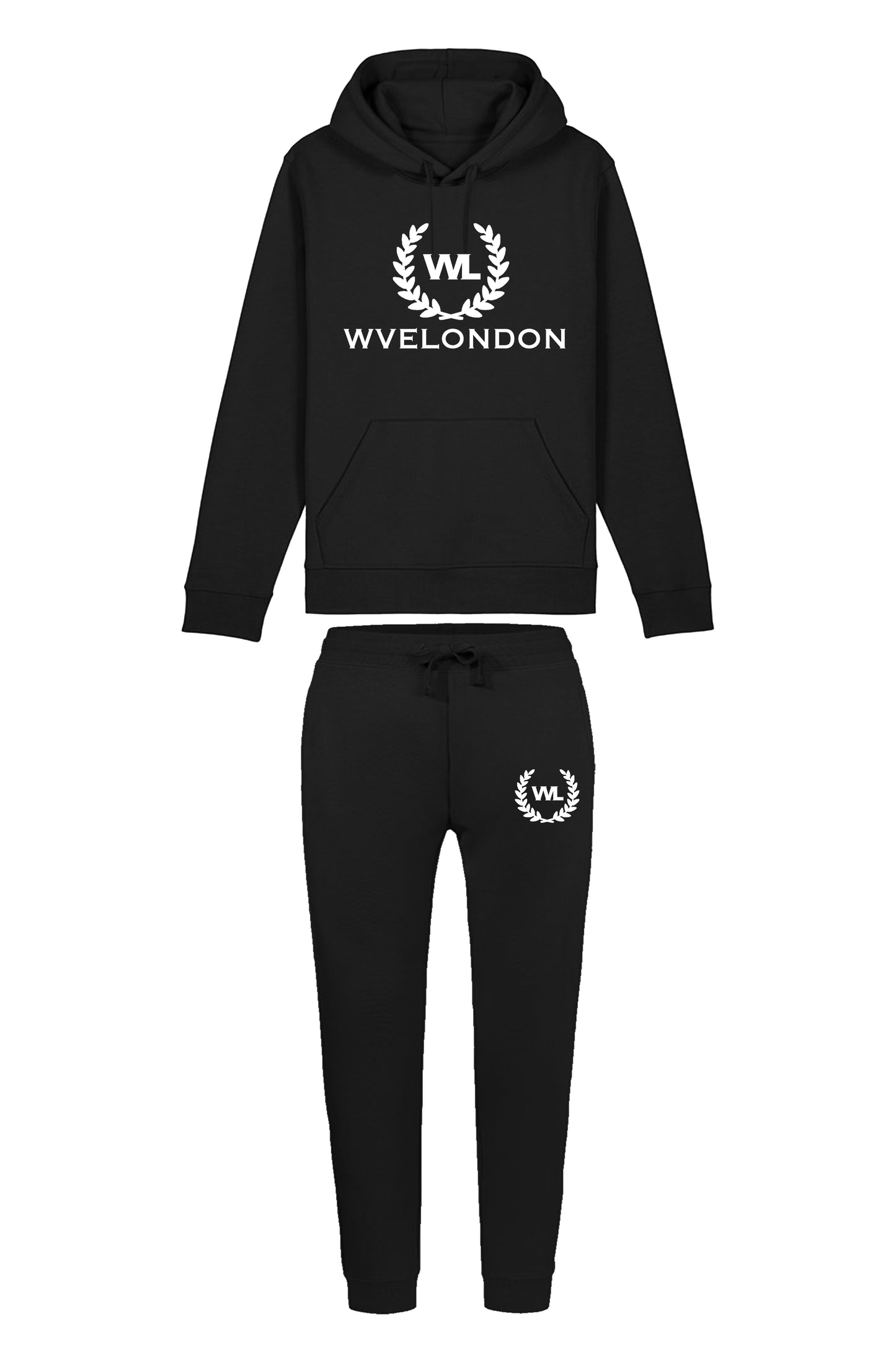 WVE Iconic Black Tracksuit