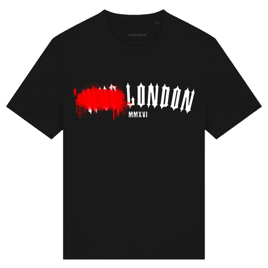 WVE Red Graffiti Splash T-Shirt