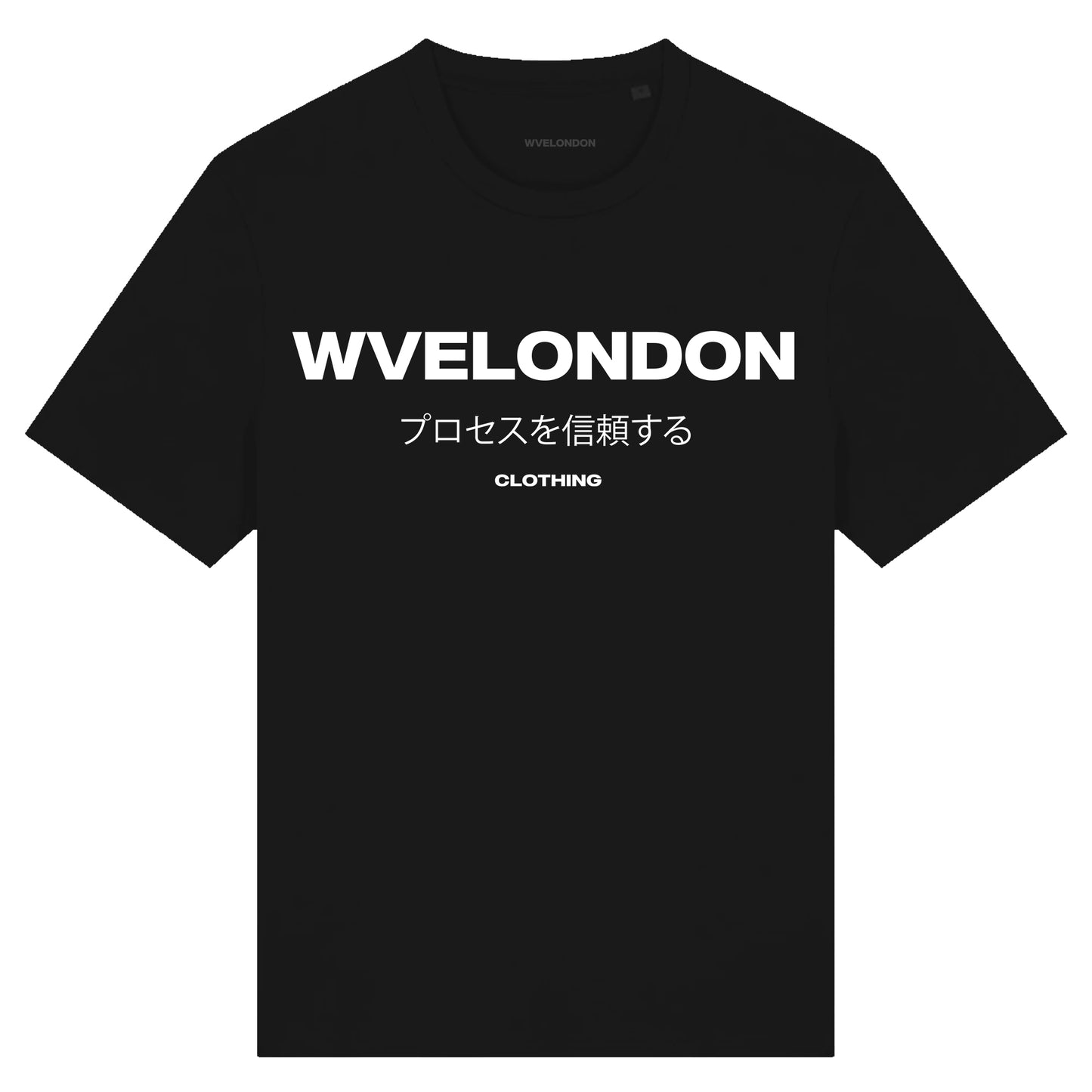 WVE Black Japanese Signature T-Shirt