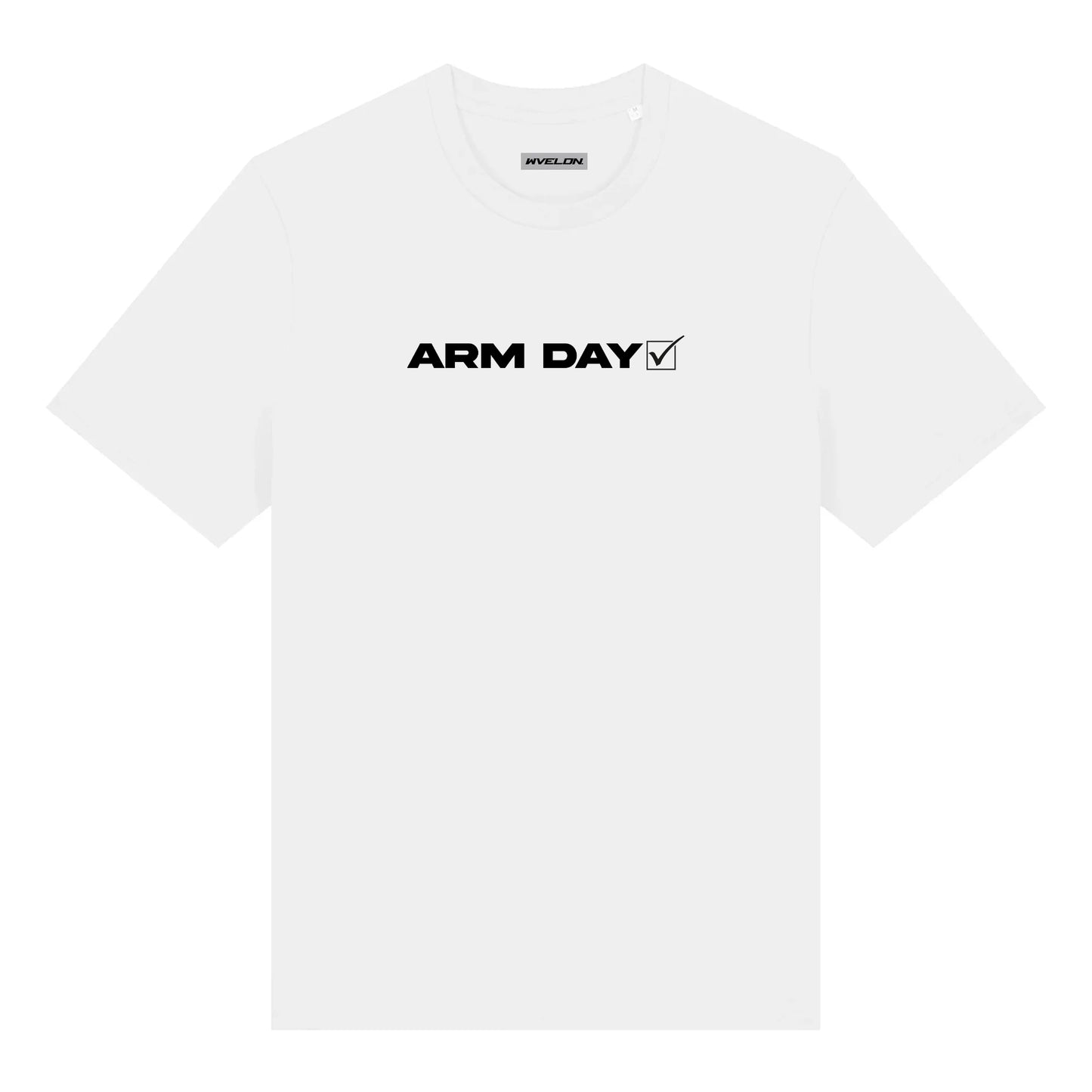 WVE MUSCLE GROUP T-SHIRTS - WHITE