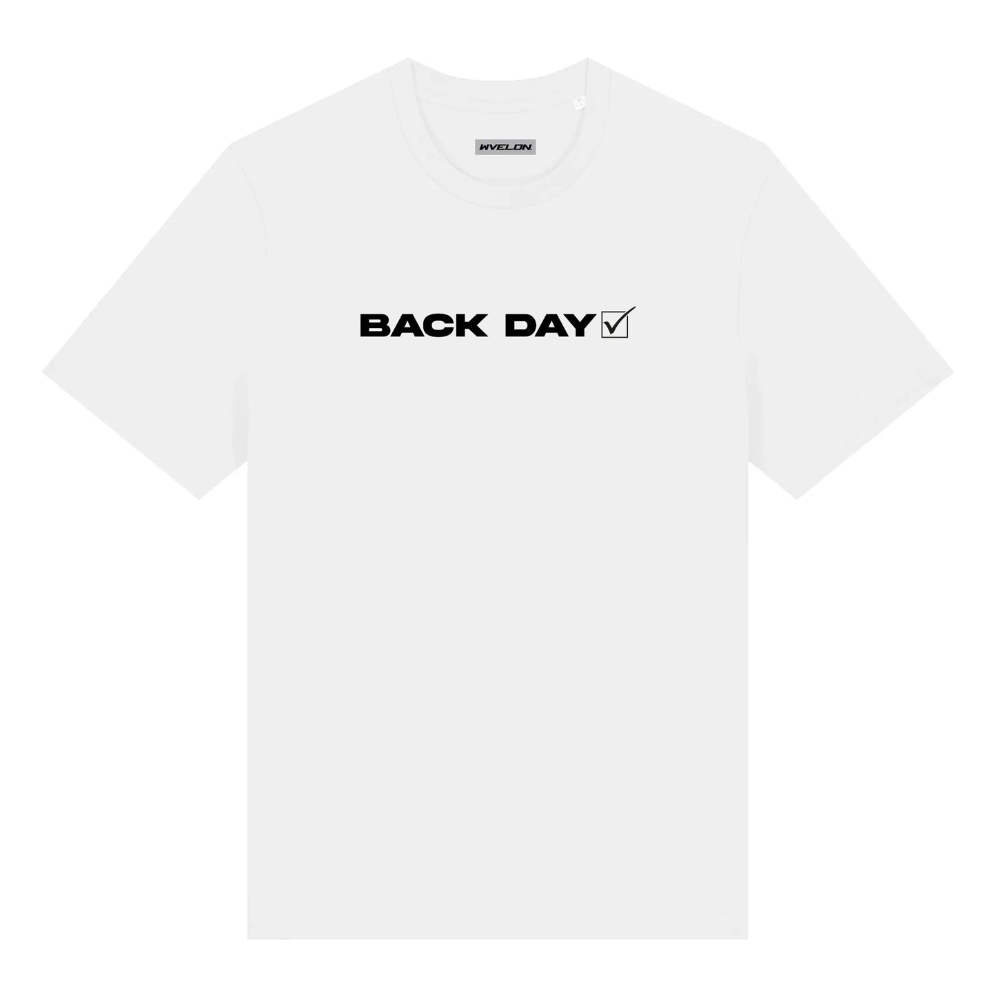 WVE MUSCLE GROUP T-SHIRTS - WHITE