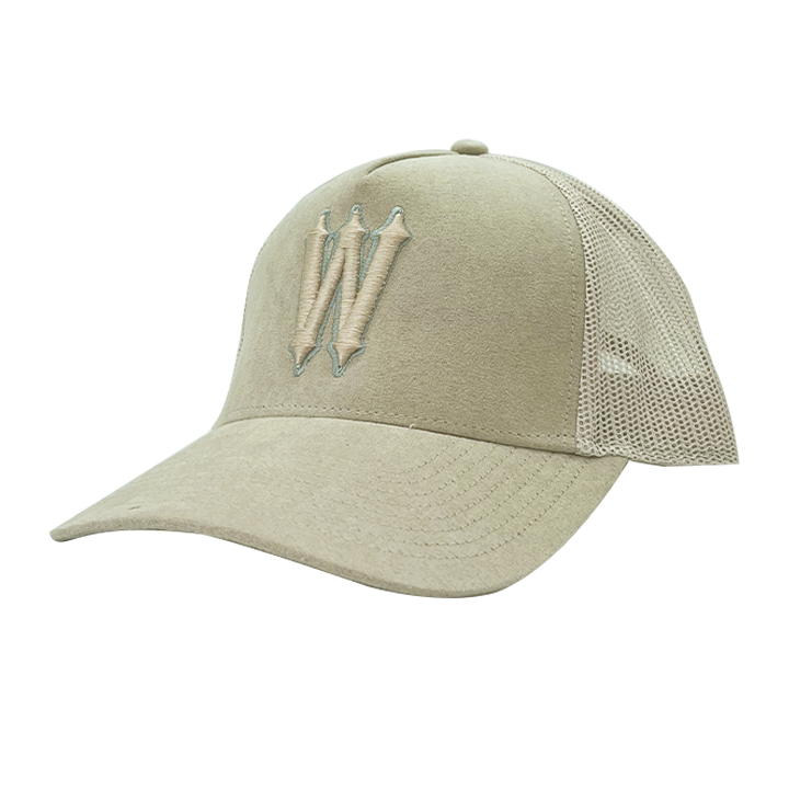 WVE SUEDE CAP BEIGE GREY