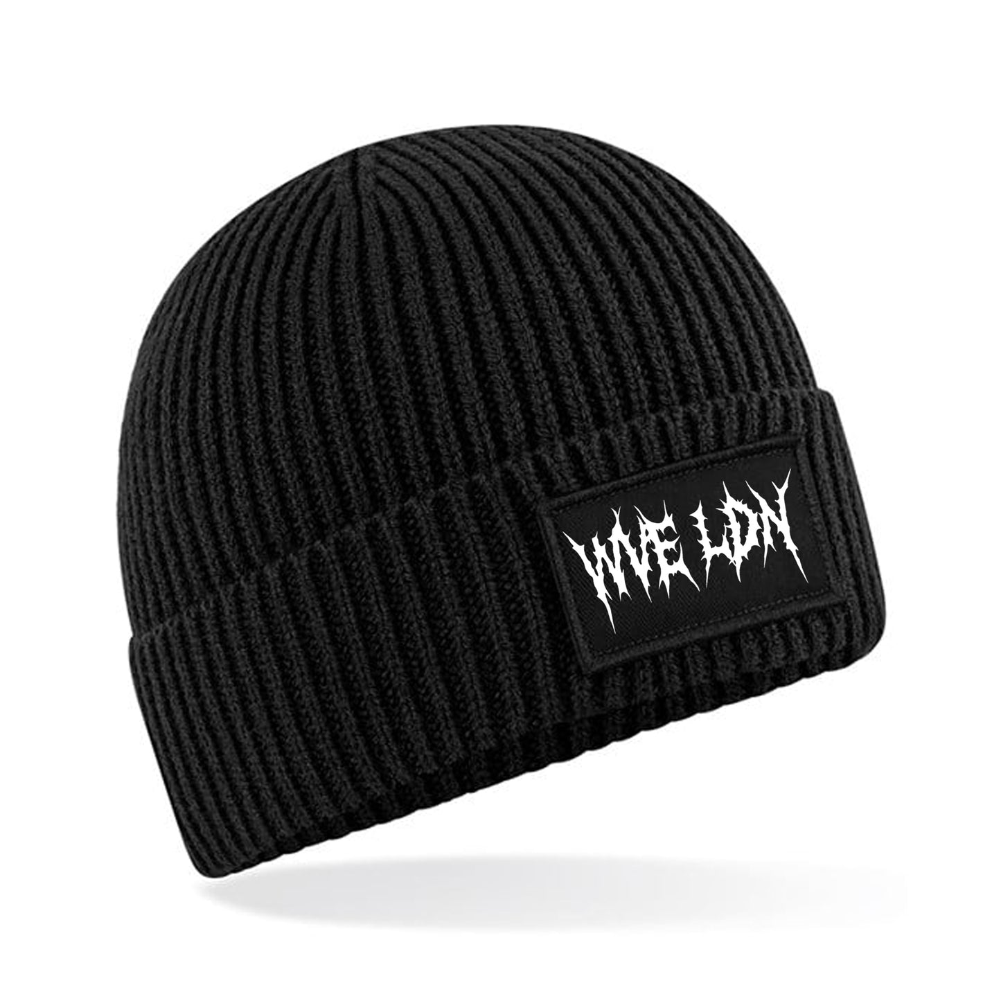 WVE Beanie Blk/White