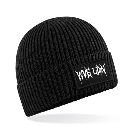 WVE Beanie Blk/White