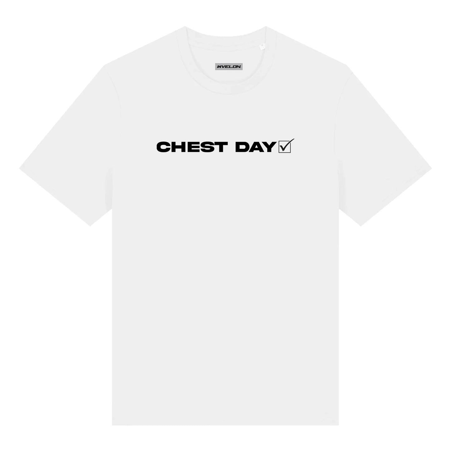 WVE MUSCLE GROUP T-SHIRTS - WHITE