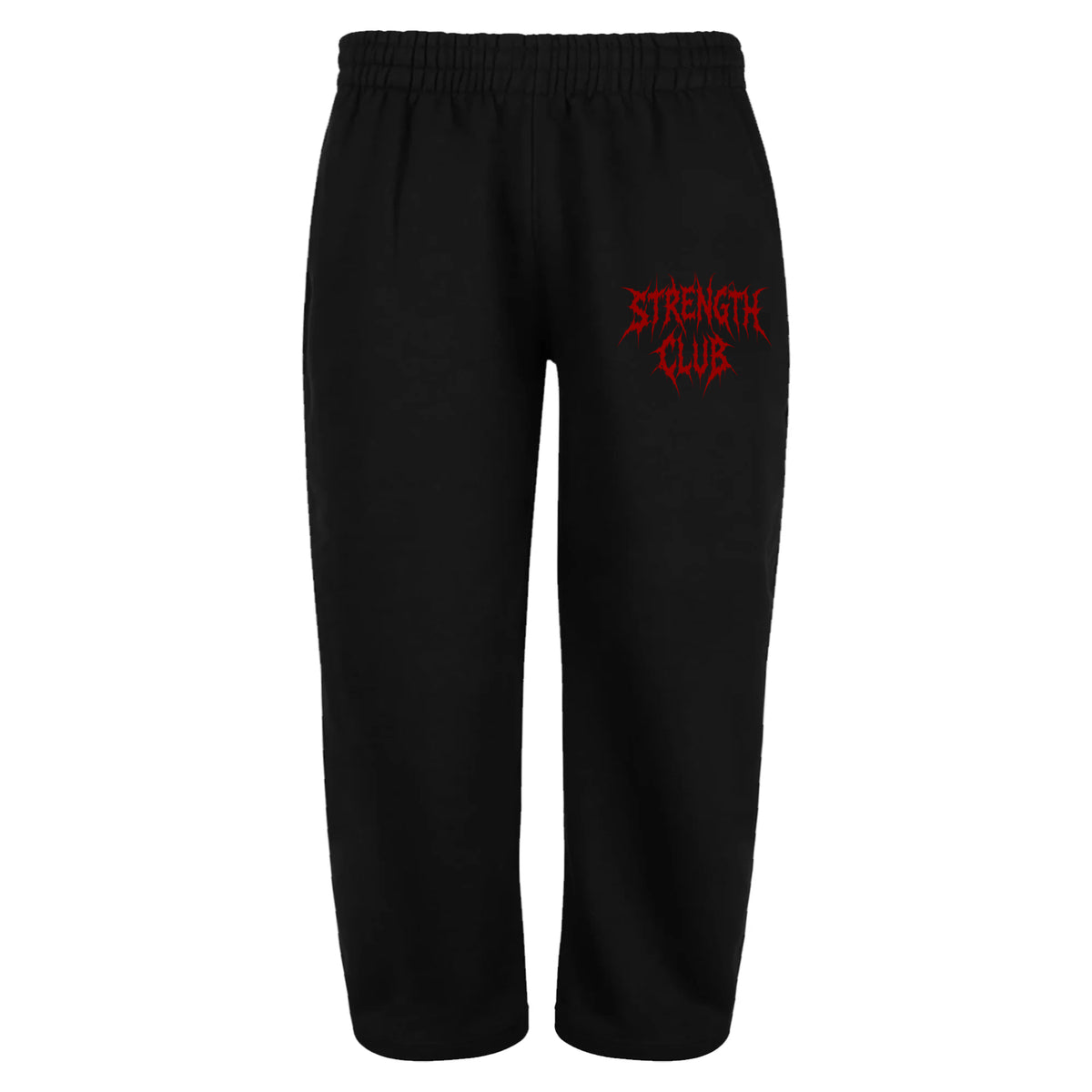 WVE Strength Club Black Joggers