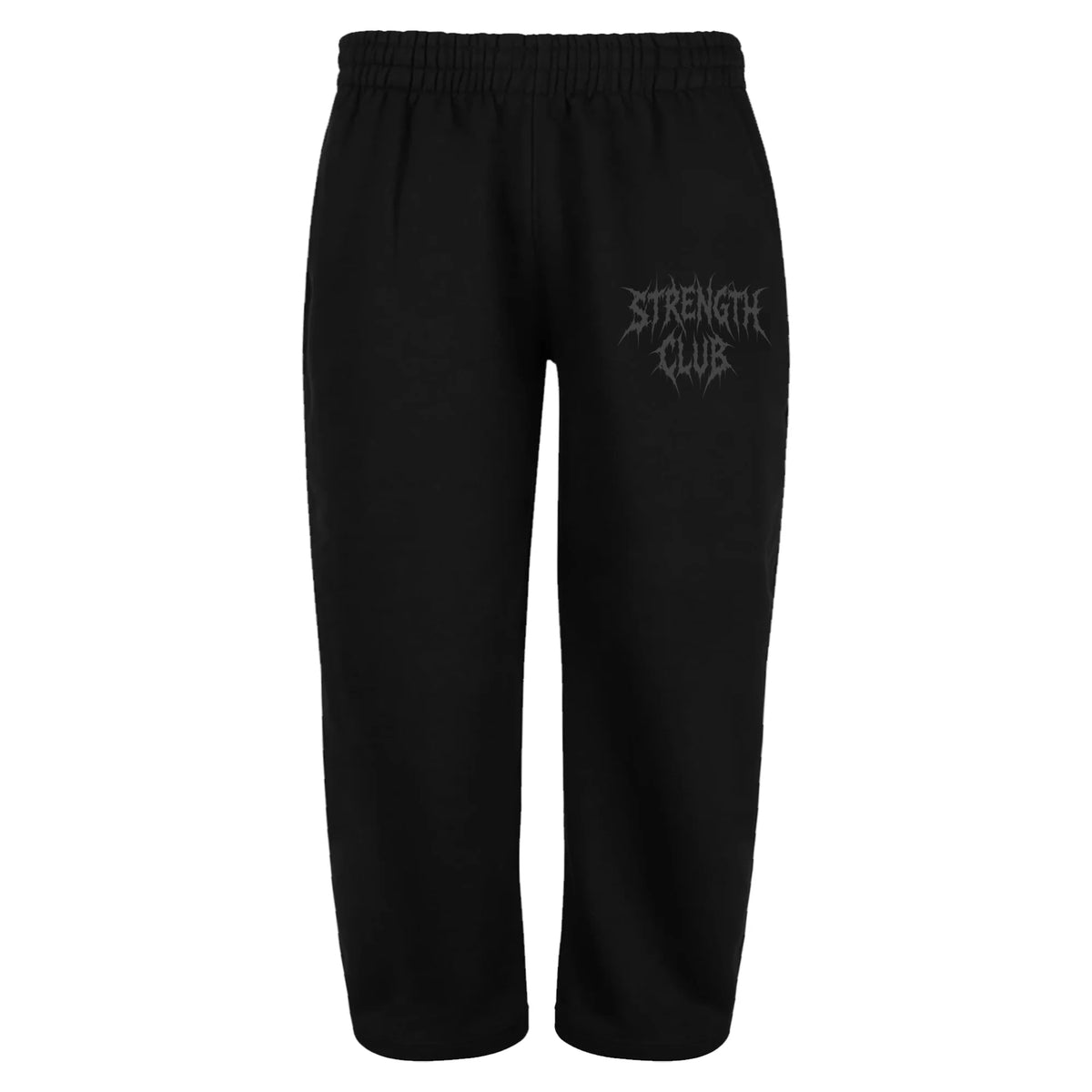 WVE Strength Club Black Joggers