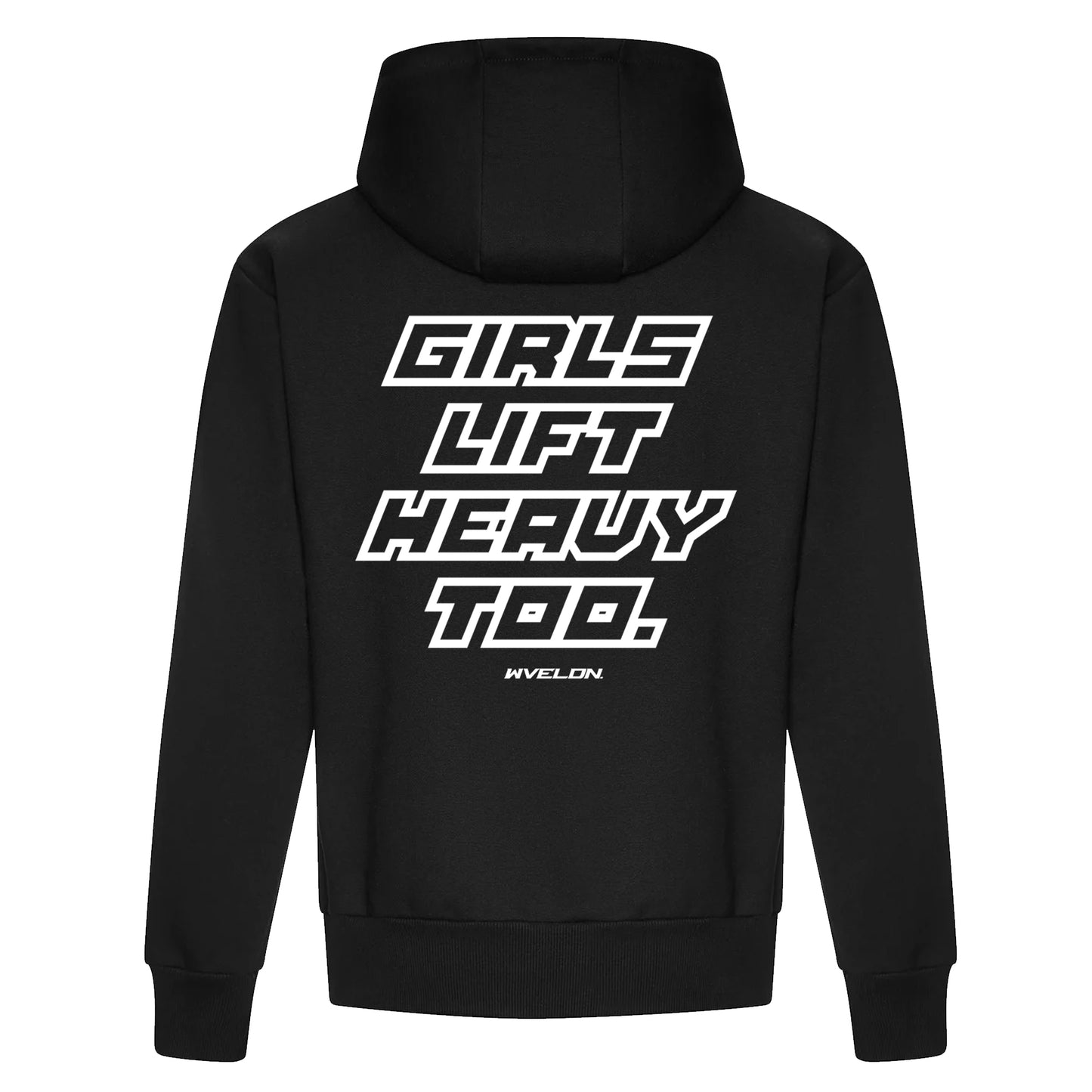 Girls Lift Heavy Too Hoodie