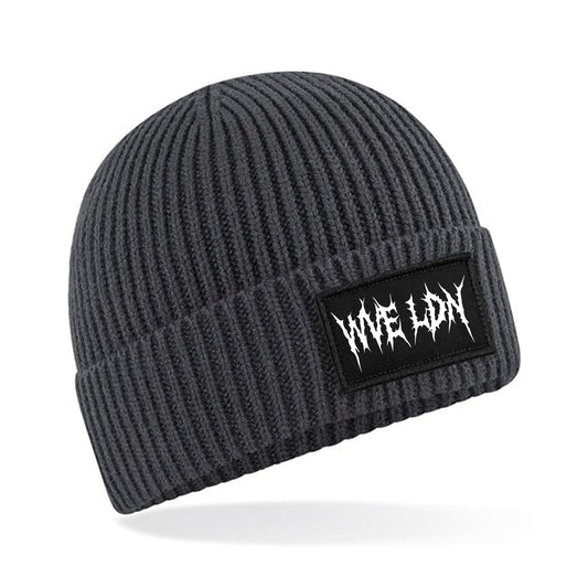 WVE Beanie Grey/White