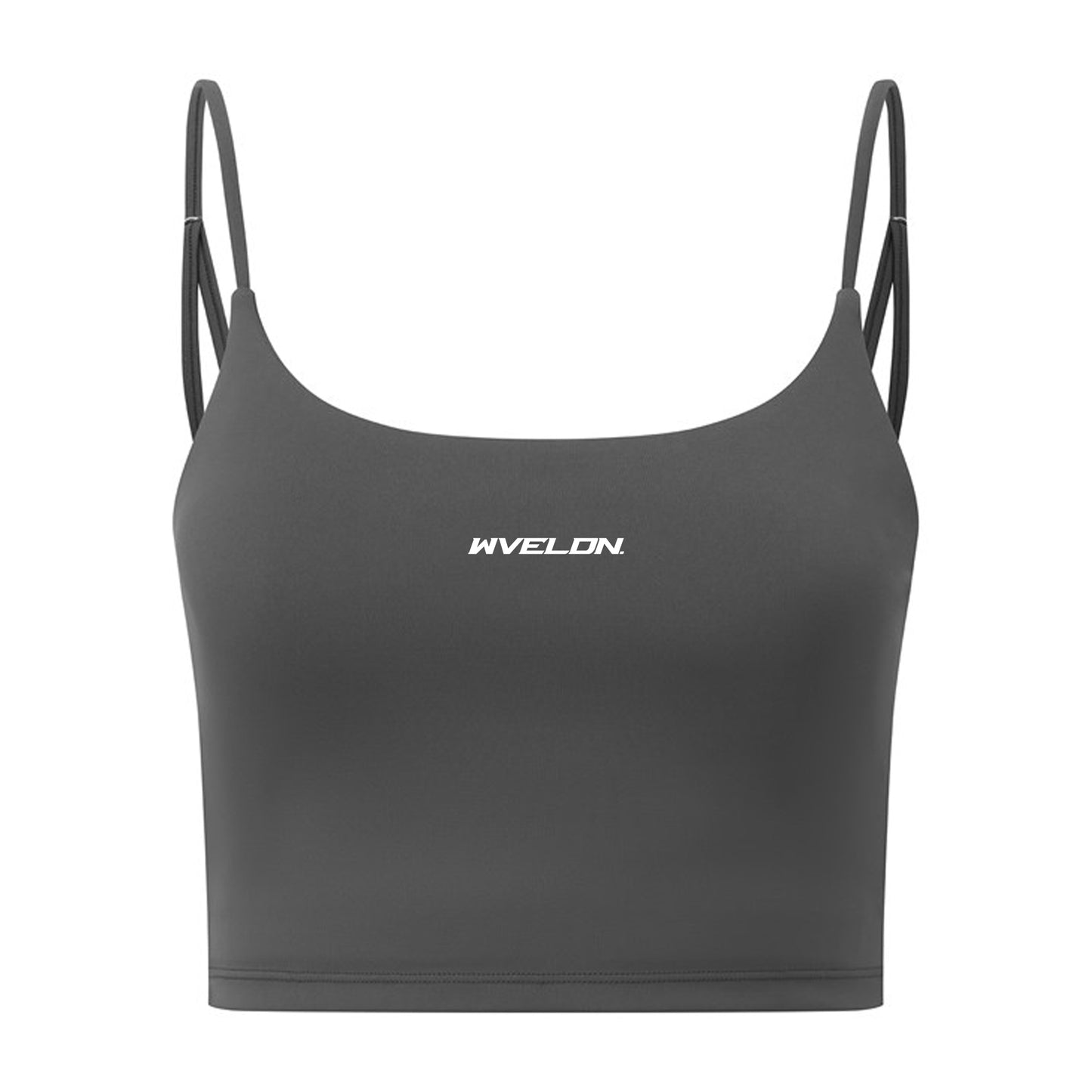 Womens WVE Luxe Bra Charcoal Grey