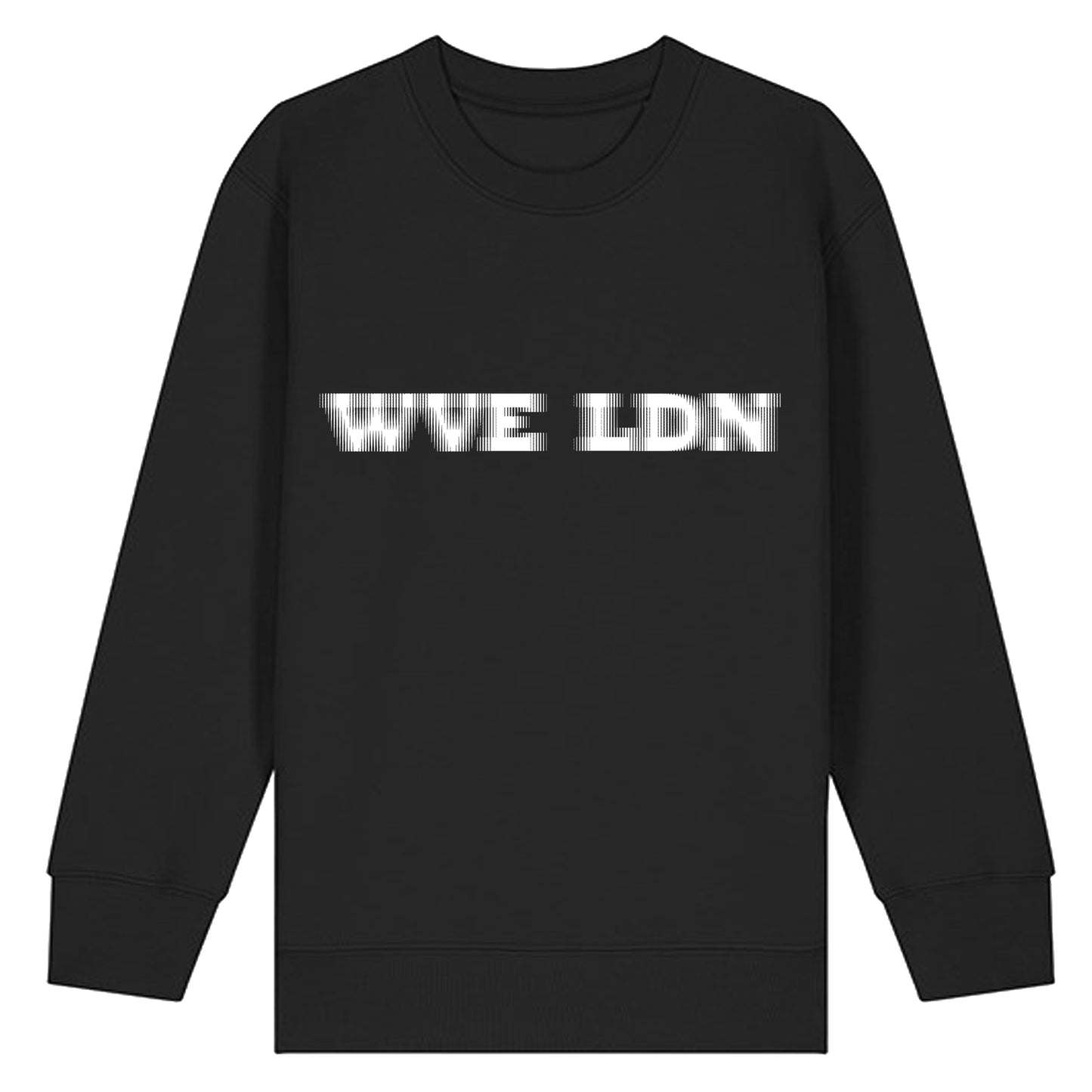 WVE Black Heavy Kids Sweatshirt
