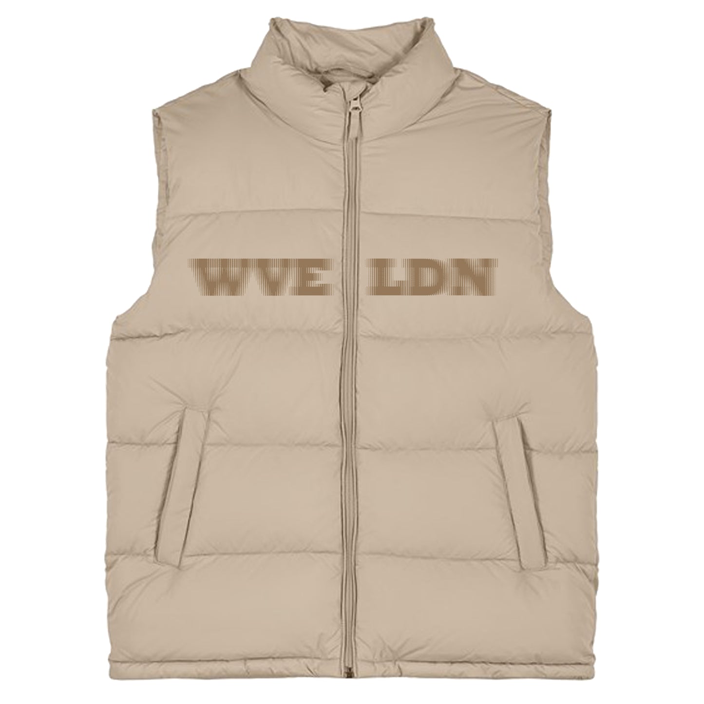 WVE Luxury Gilet Beige/Brown