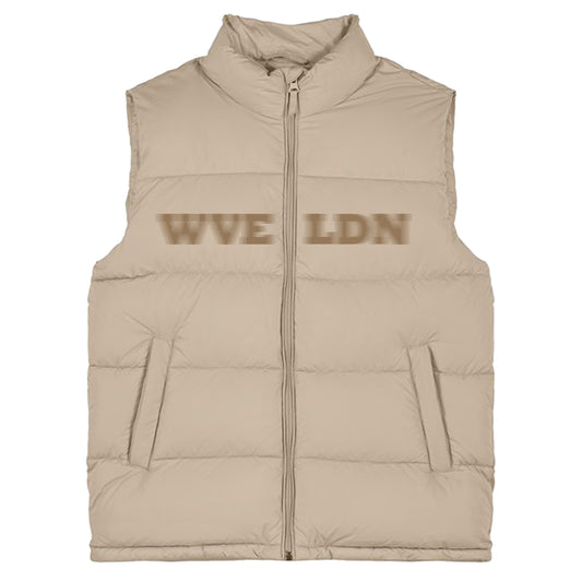 WVE Luxury Gilet Beige/Brown
