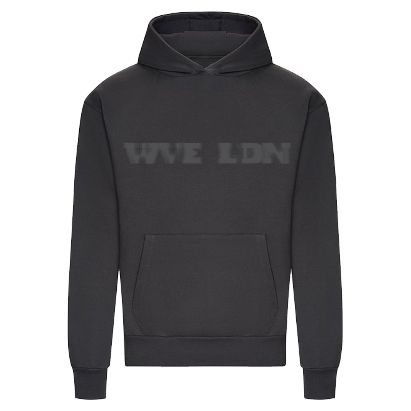 WVE Charcoal Grey Heavy Oversized Hoodie