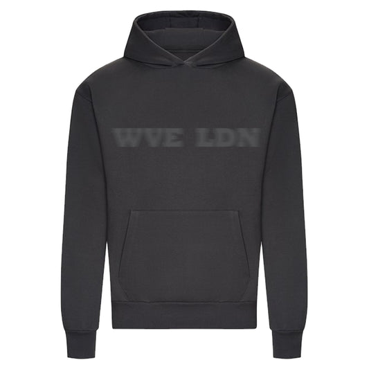 WVE Charcoal Grey Heavy Oversized Hoodie