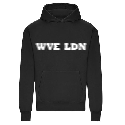 WVE Black Heavy Oversized Hoodie