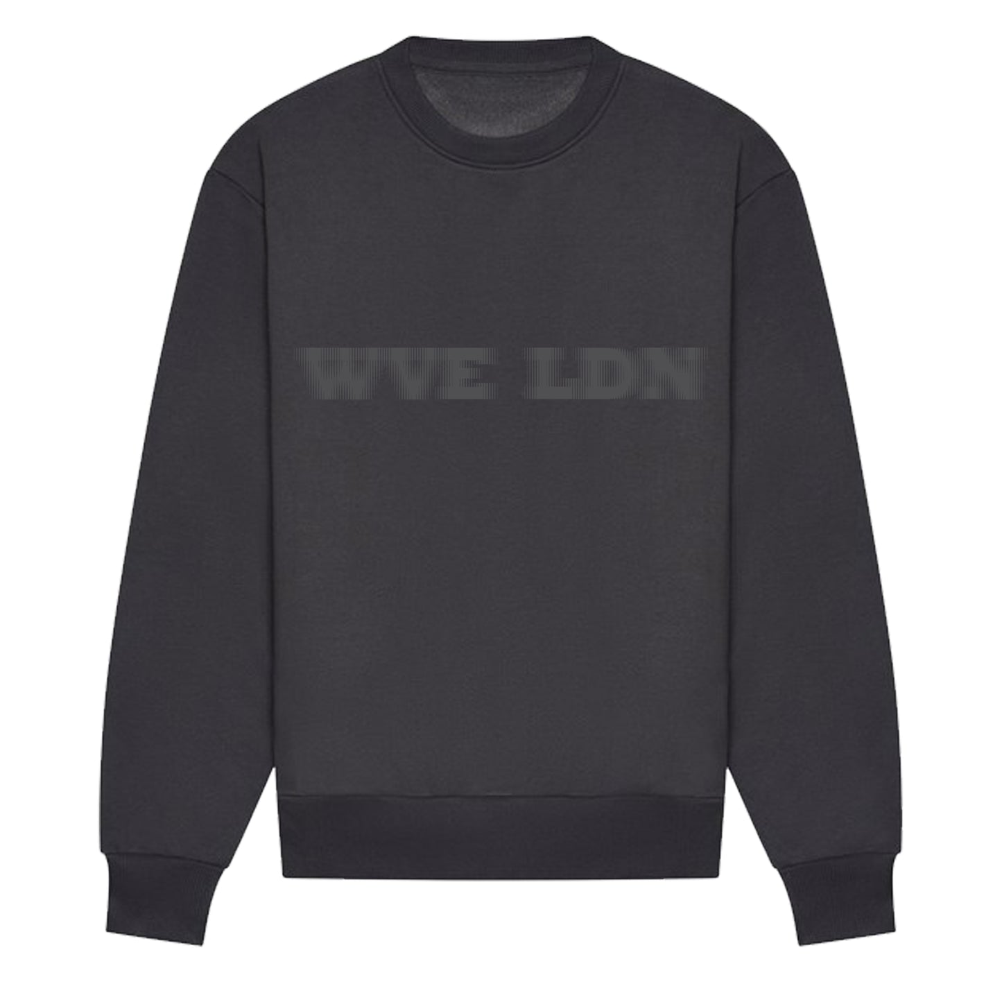 WVE Charcoal Grey Heavy Oversized Sweatshirt