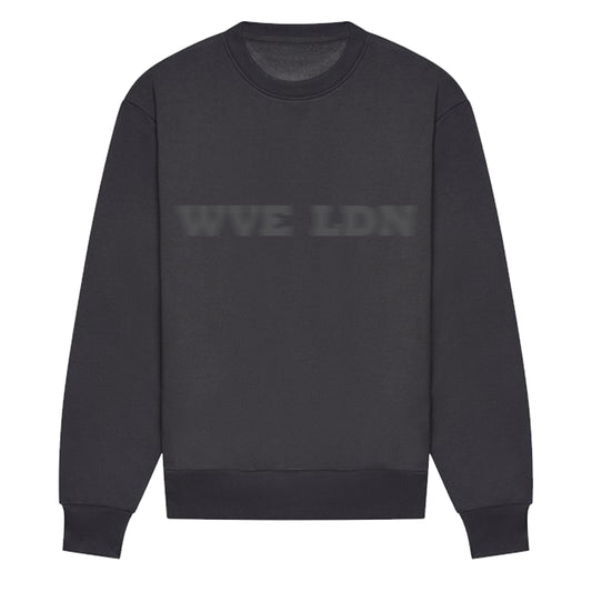 WVE Charcoal Grey Heavy Oversized Sweatshirt