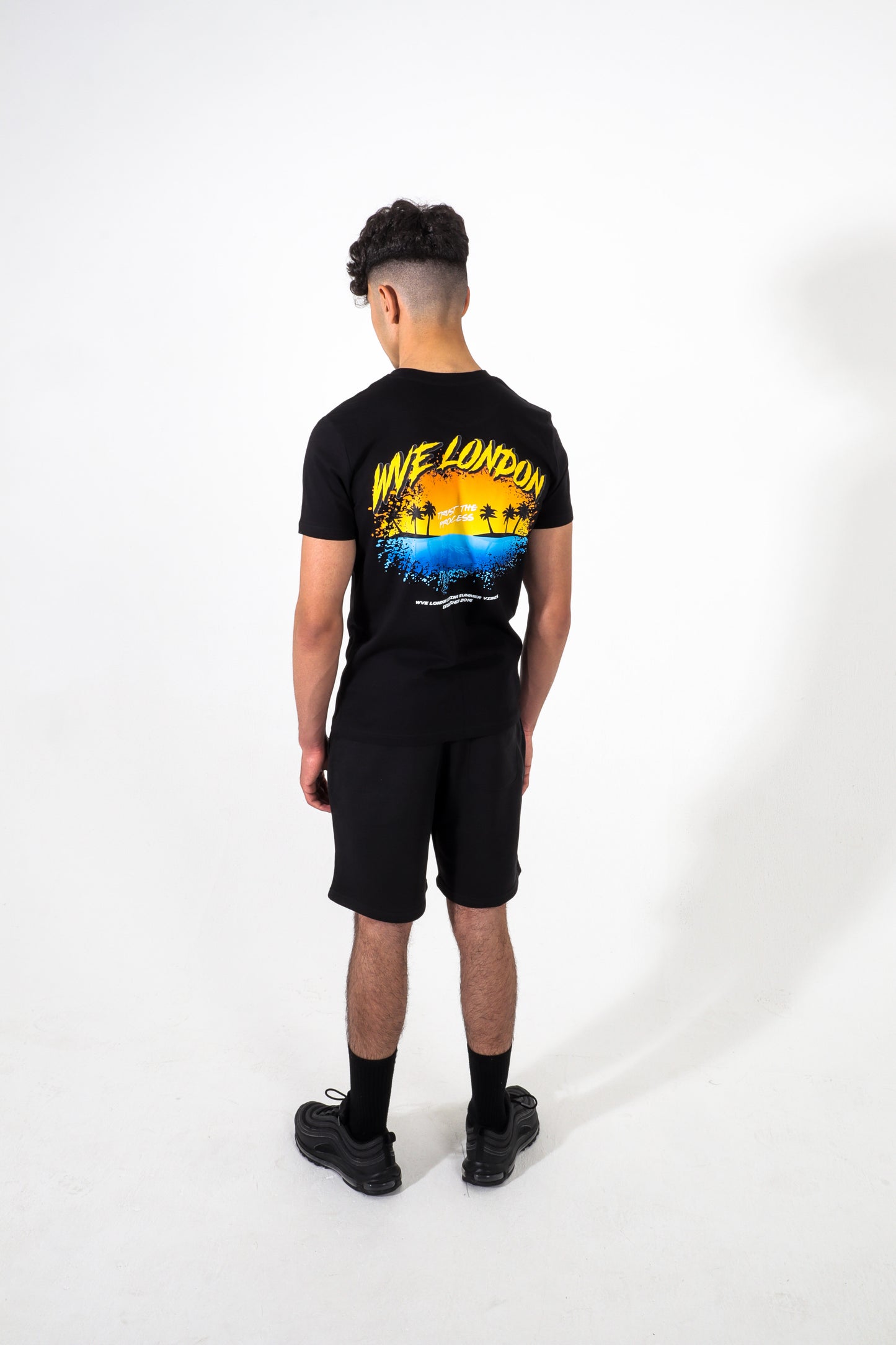 WVE Summer Vibes Black T-Shirt