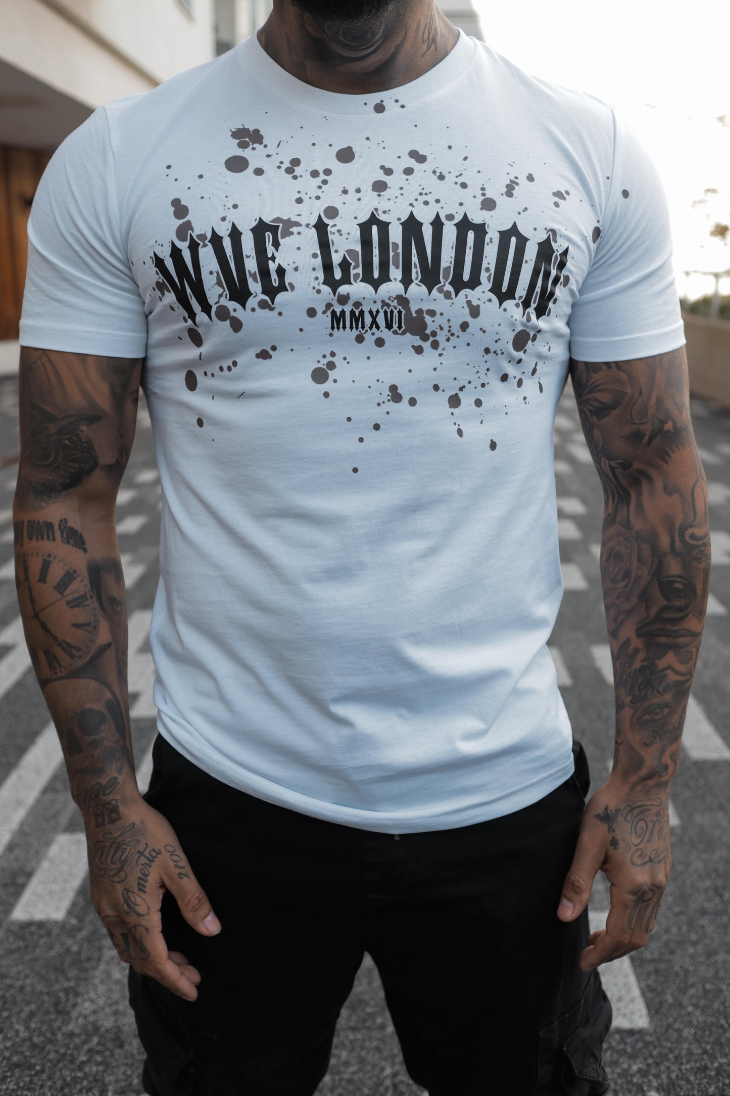 WVE Splash T-Shirt White/Grey