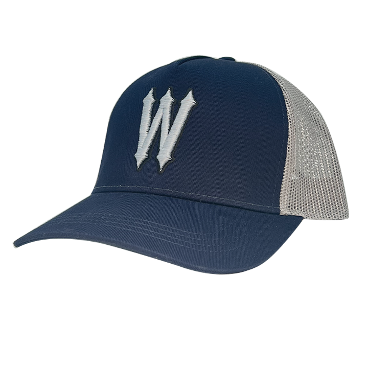WVE CAP NAVY WHITE