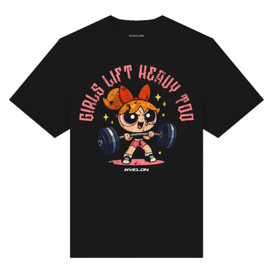 Power Puff Girls Lift Heavy T-Shirt