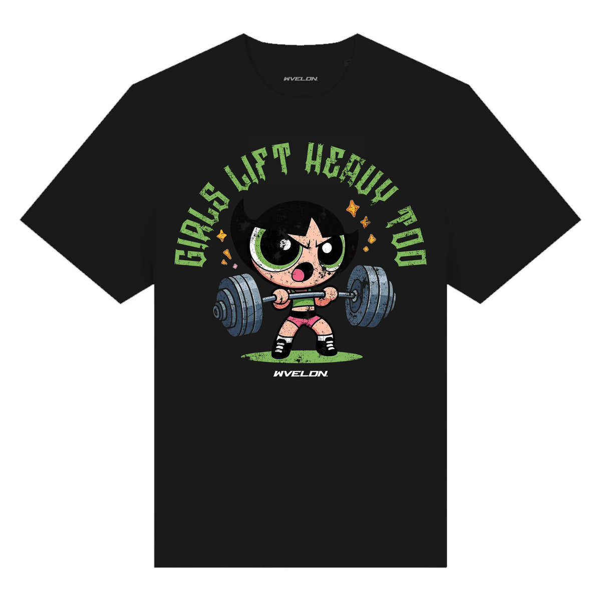 Power Puff Girls Lift Heavy T-Shirt