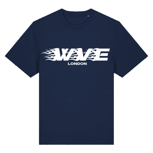 Racer T-Shirt Navy Blue