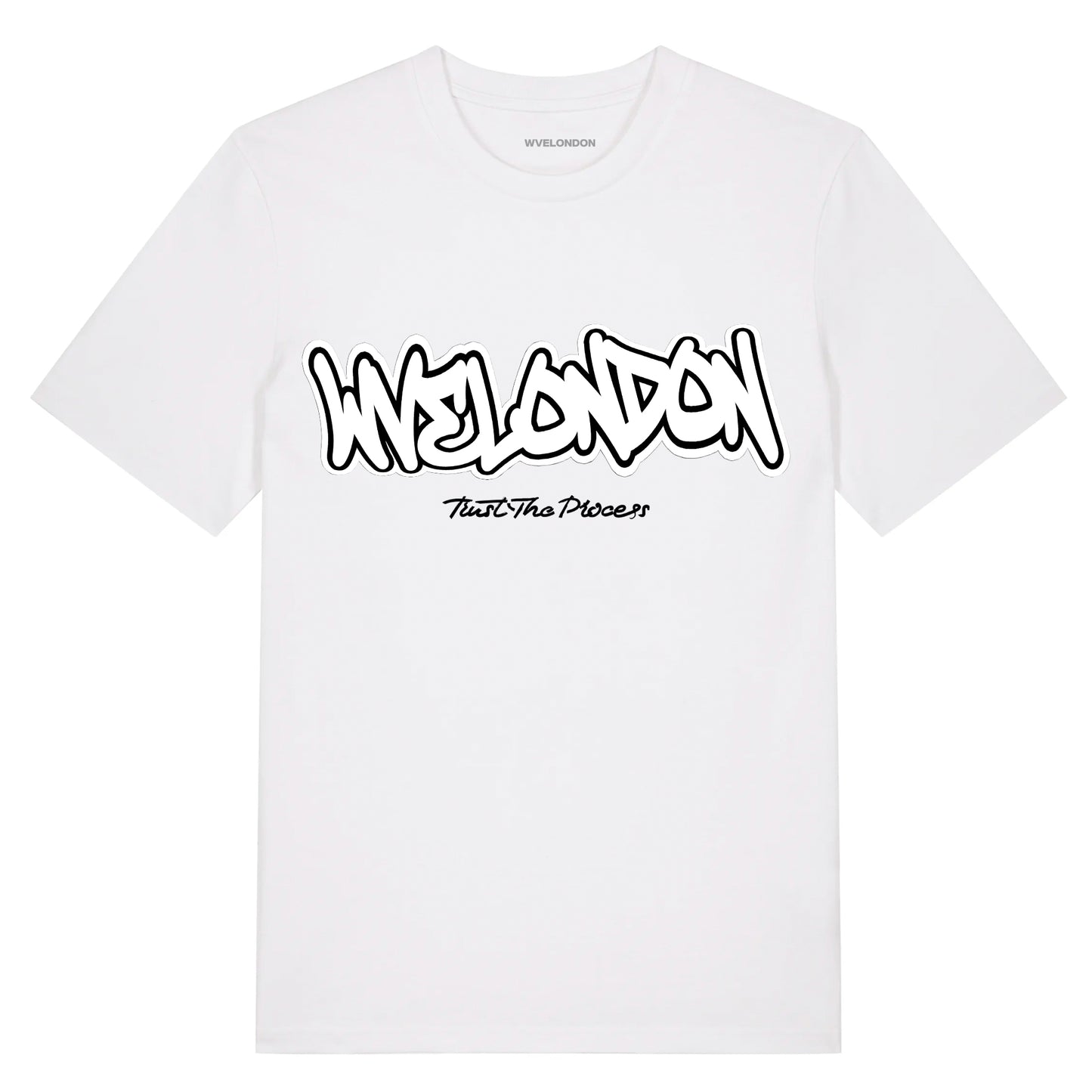 WVE Graffiti Vibes T-Shirt White/White