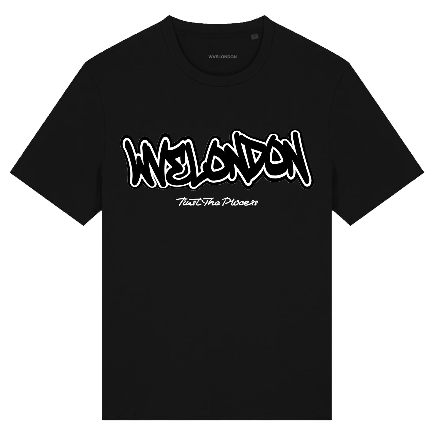 WVE Graffiti Vibes T-Shirt Blk/White
