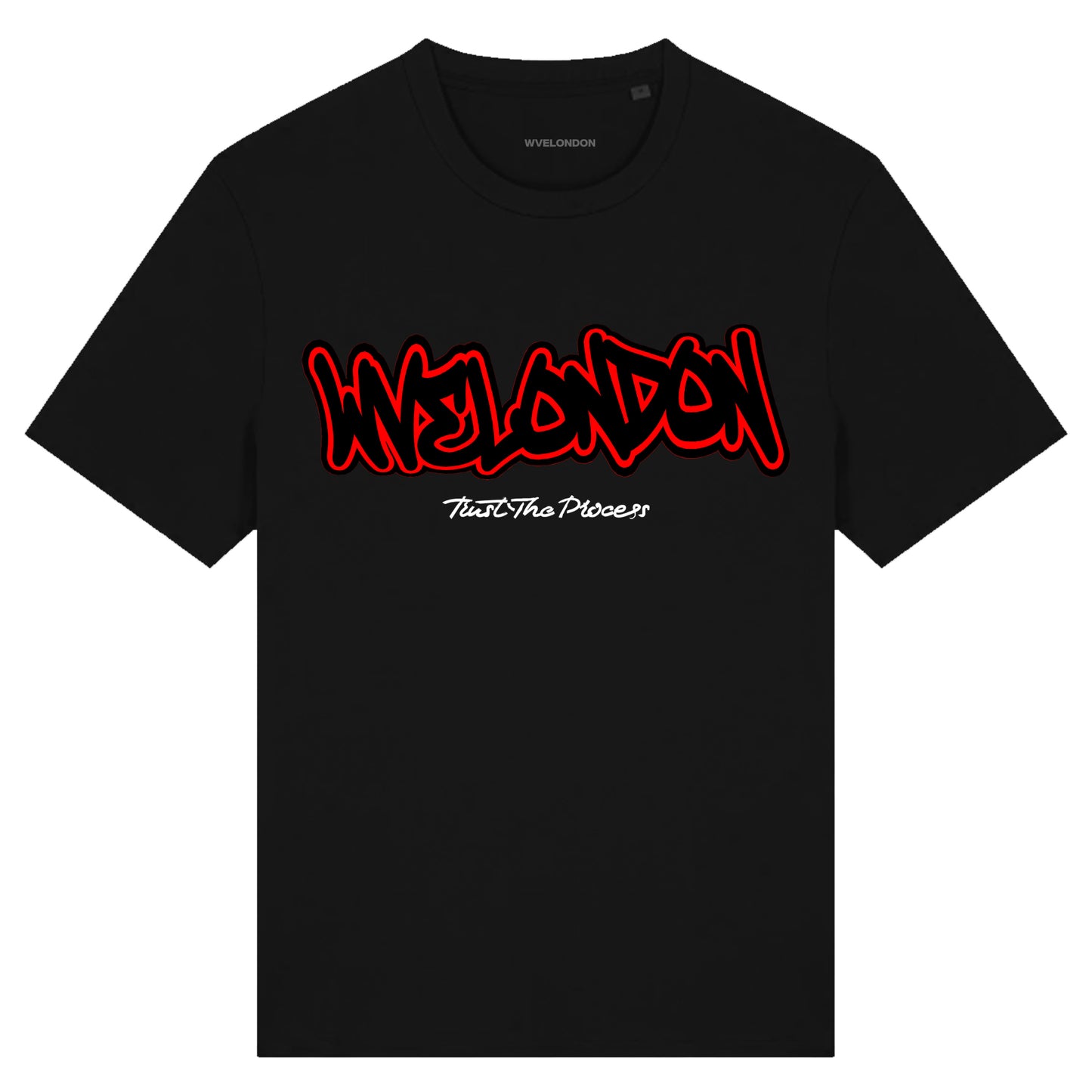WVE Graffiti Vibes T-Shirt Blk/Red