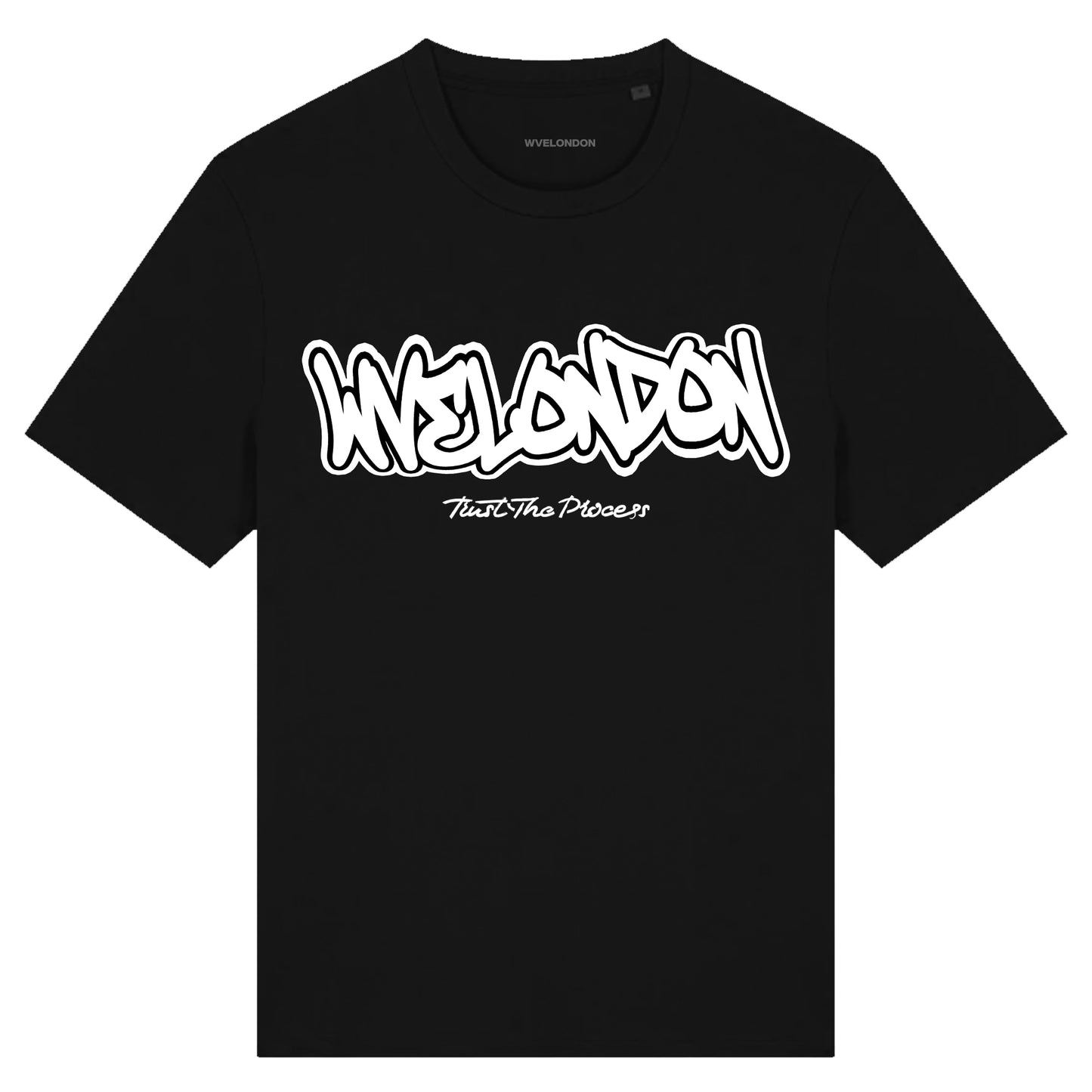 WVE Graffiti Vibes T-Shirt Blk/White/White
