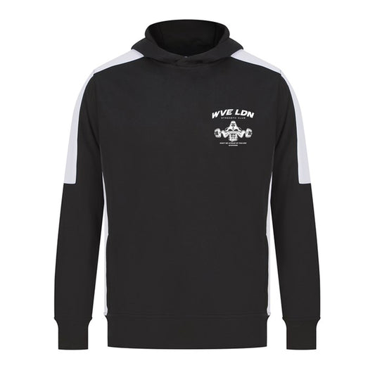 Strength Club Hoodie Black/White